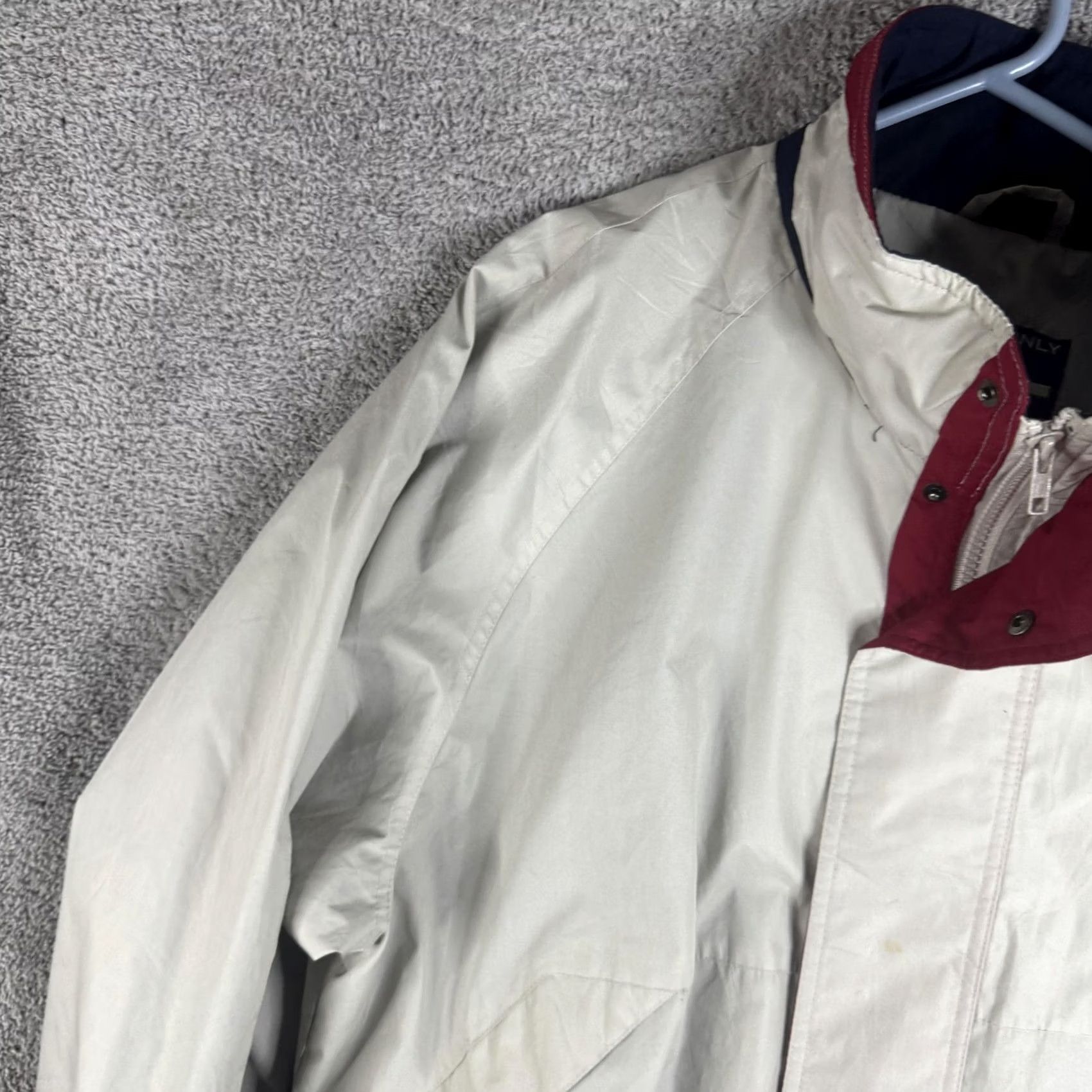 Members Only VINTAGE Members Only Mariner Jacket Mens L White Nautical Windbreaker Lined Size US L / EU 52-54 / 3 - 5 Thumbnail