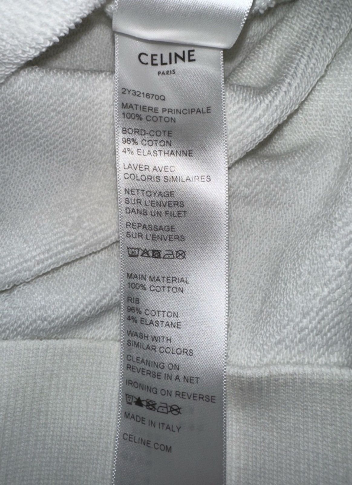 Celine CELINE logo hoodie Size US XL / EU 56 / 4 - 10 Thumbnail