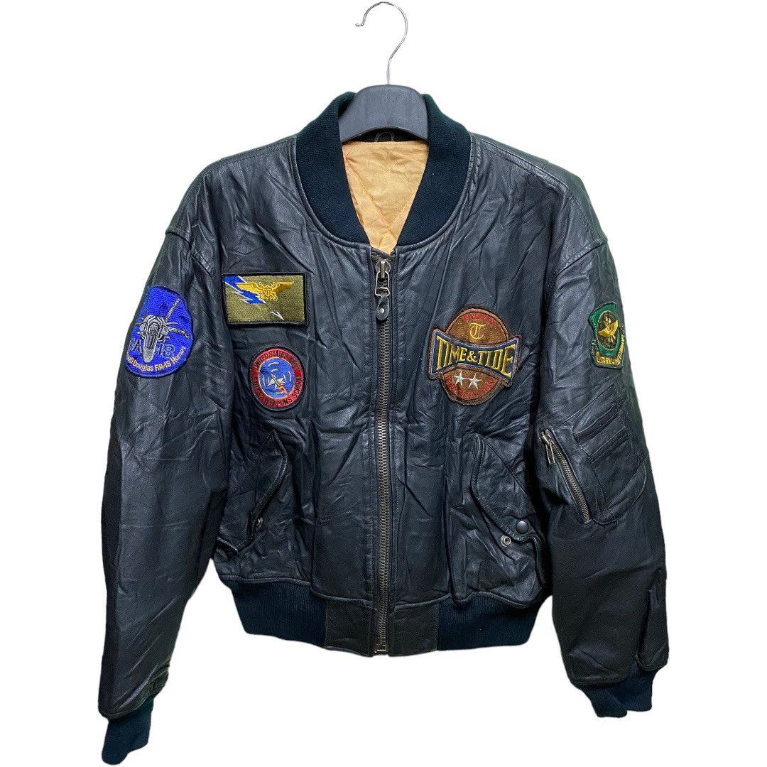 Vintage Time and Tide flight jacket Size US M / EU 48-50 / 2 - 1 Thumbnail