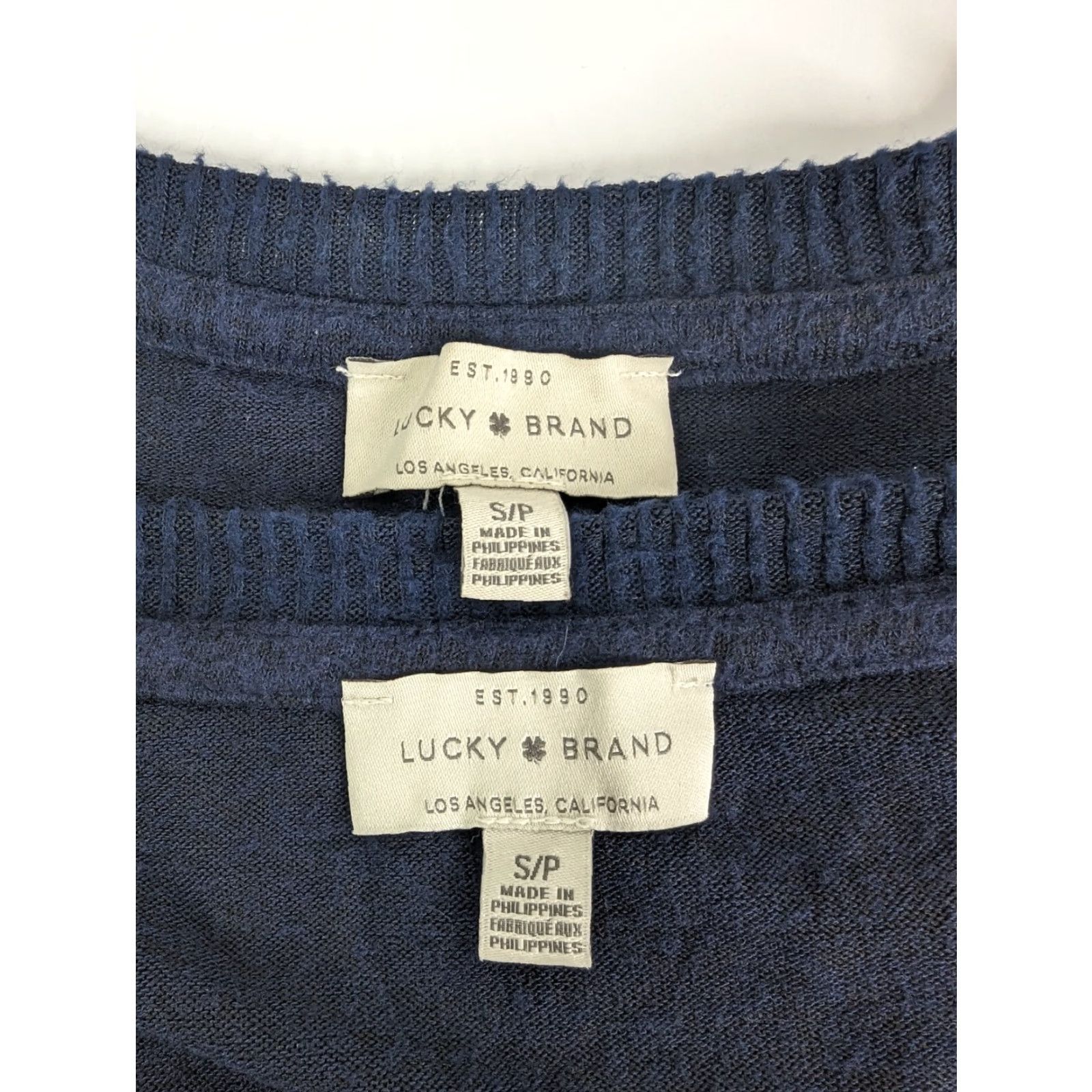 Lucky Brand Lucky Brand Ladies Navy Blue V-Neck Tunic Sweater Women's Small 7WC7004 Size S / US 4 / IT 40 - 6 Thumbnail