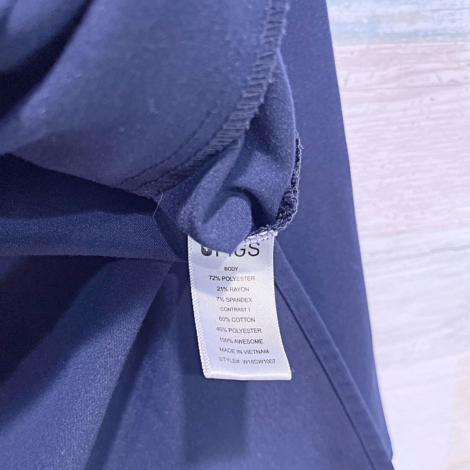 Other FIGS Bellery Bomber Scrub Jacket Navy Blue Womens Small Size S / US 4 / IT 40 - 7 Thumbnail