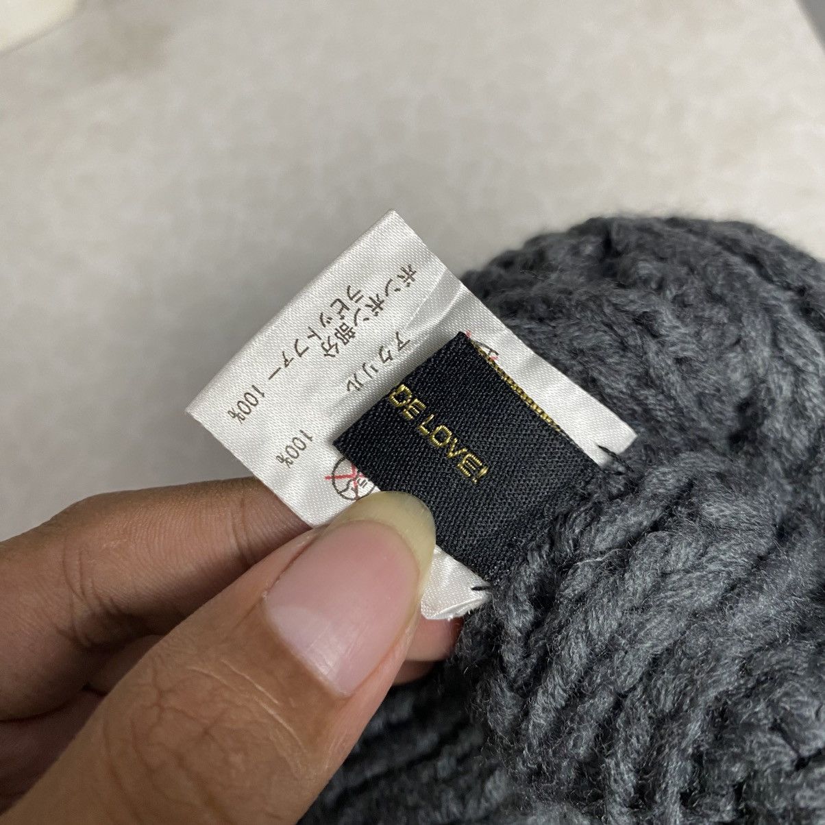 Japanese Brand × Vintage 2000s y2k world wide love Pom beanie hats Size ONE SIZE - 8 Thumbnail