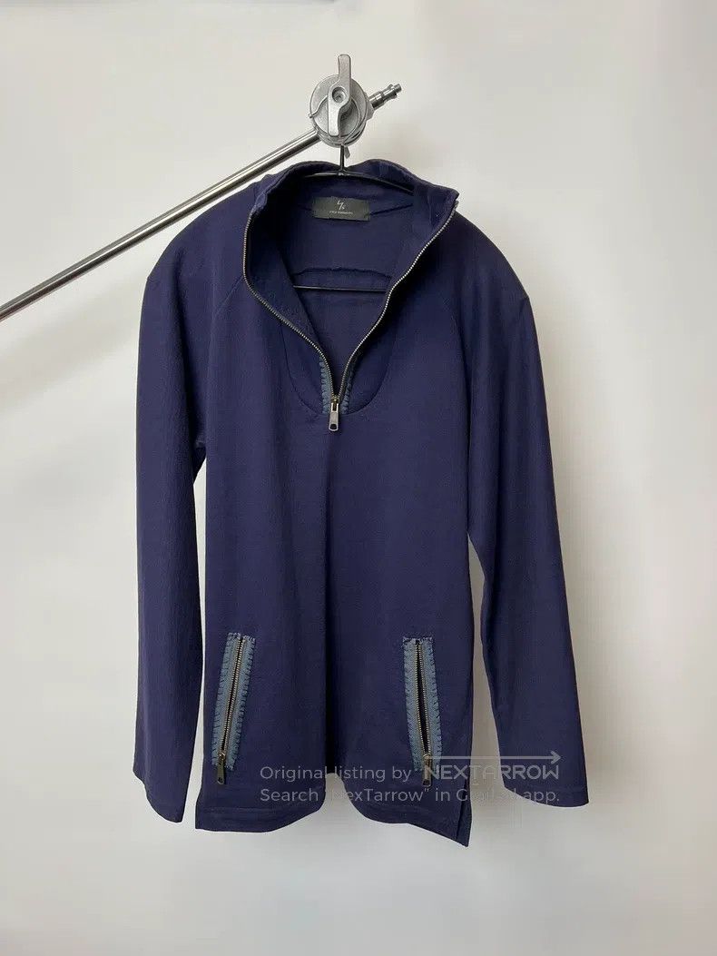 Yohji Yamamoto YOHJI YAMAMOTO Special stand-up collar half-zip long sleev Size US L / EU 52-54 / 3 - 4 Thumbnail