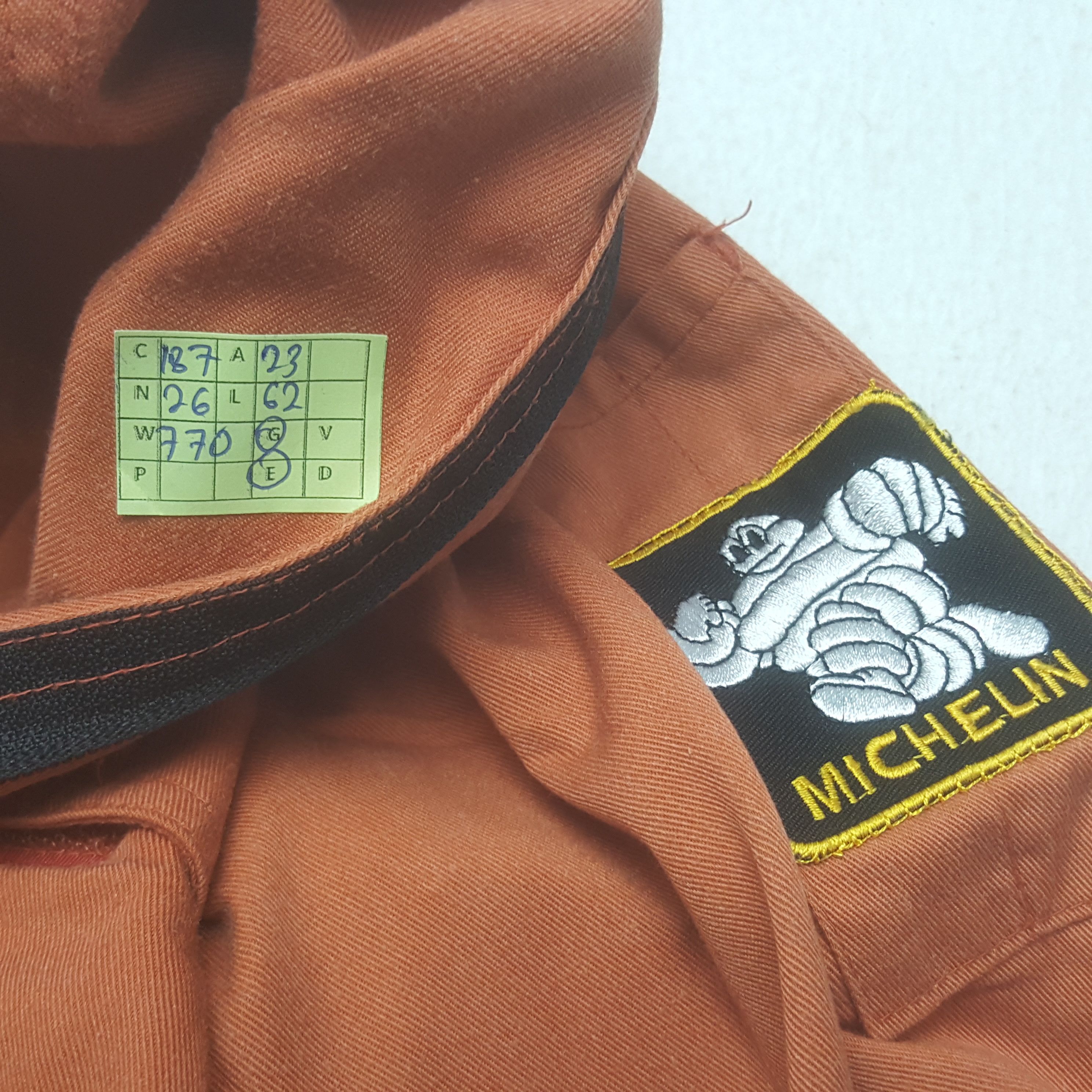 Nirvana × Vintage Vintage Nirvana x Michelin Patches Work Coverall Jacket Size US L / EU 52-54 / 3 - 12 Thumbnail