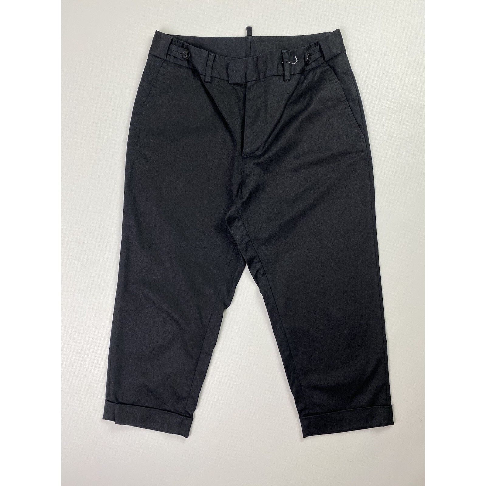 Dsquared2 Dsquared 2 Ladies drop crotch cropped chino pants size 42 Size 28" / US 6 / IT 42 - 1 Thumbnail