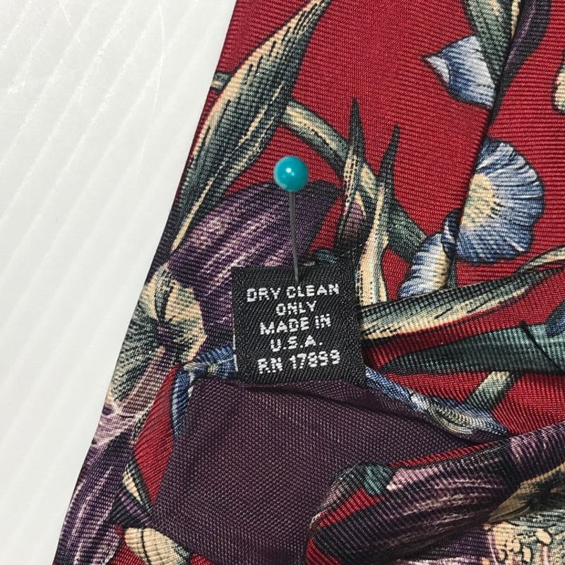 Other Charing Cross by Schreter Multicolor Floral Necktie Size ONE SIZE - 4 Thumbnail