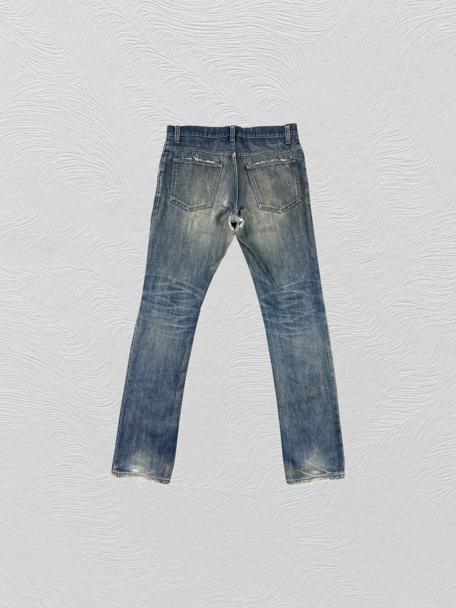 Vintage Distressed Blue Vintage Japanaese Jeans 32x32 Denim - JN3454 Size US 32 / EU 48 - 2 Thumbnail