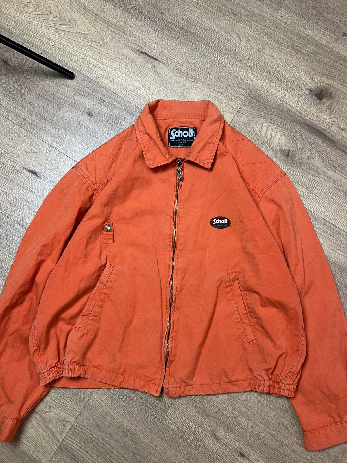 Schott Schott NYC Vintage Harrington Bomber USA Size US XL / EU 56 / 4 - 7 Thumbnail