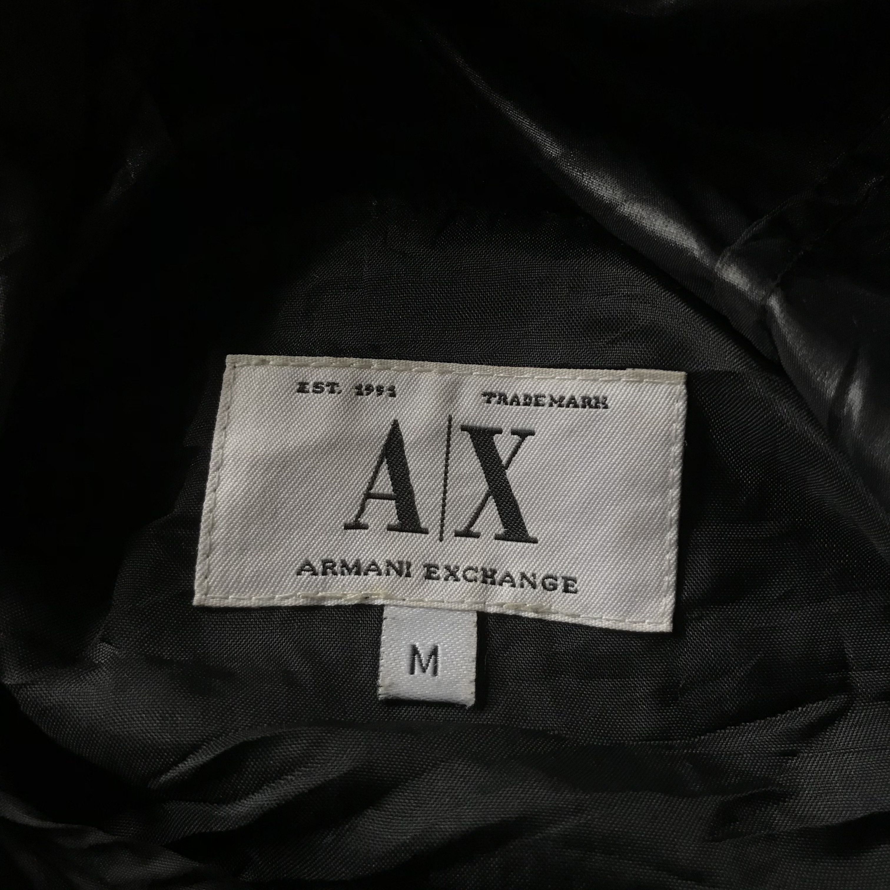 Armani Exchange × Designer × Giorgio Armani Armani Asymmetrical Strap Big Pockets Nylon Jacket Size US M / EU 48-50 / 2 - 9 Thumbnail