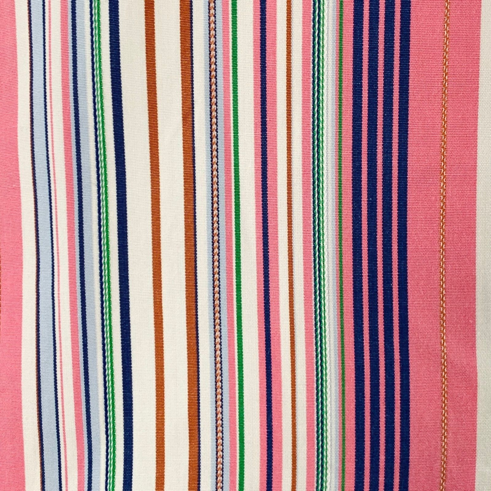 Etro Multi Color Stripe Cotton Spread Collar Long Sleeve Shirt Size US XS / EU 42 / 0 - 2 Thumbnail