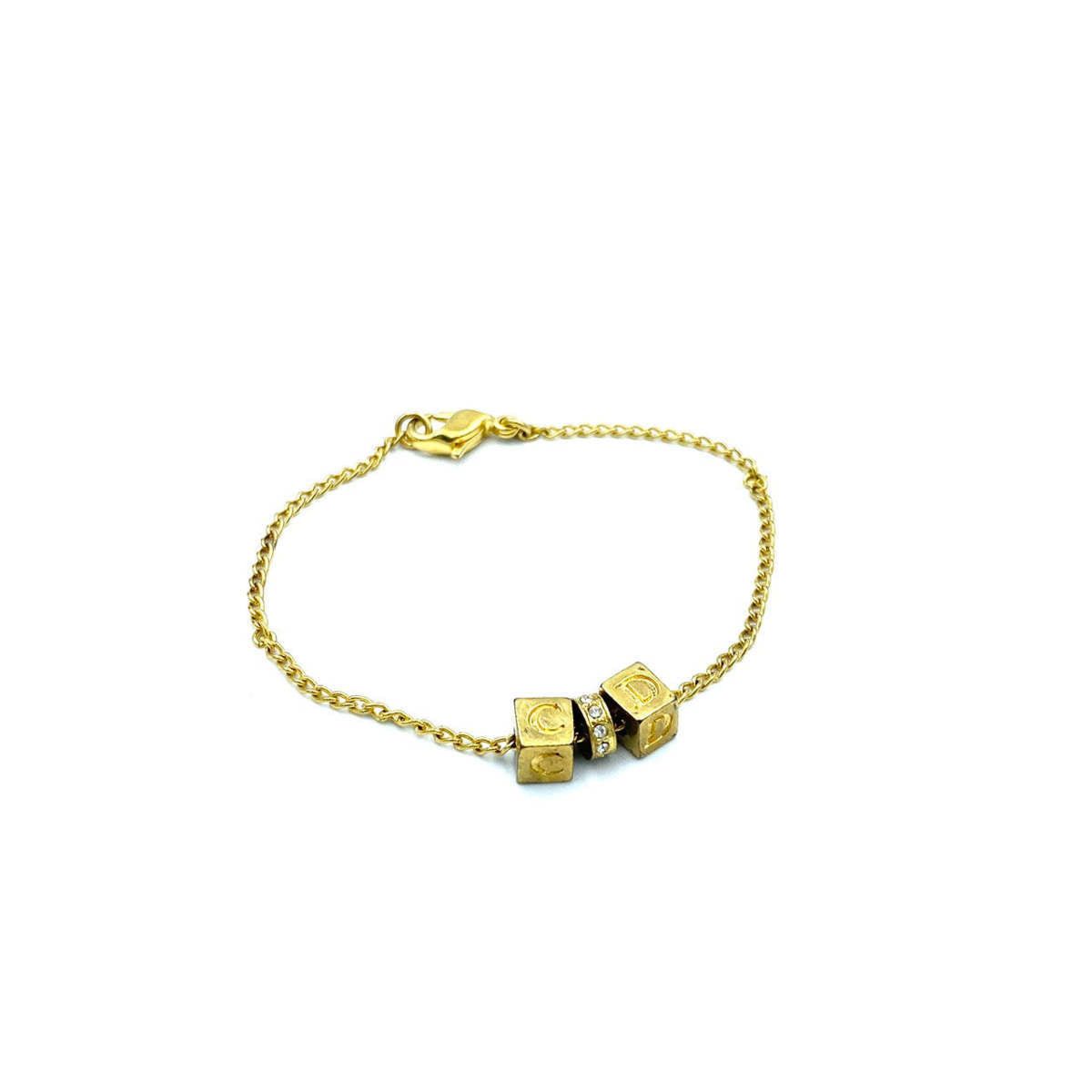 Dior Dior Bracelet Gold Plated Size ONE SIZE - 1 Thumbnail