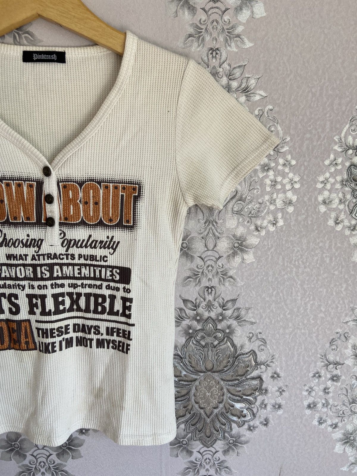If Six Was Nine Pinkthrash Poem Tshirt Size US M / EU 48-50 / 2 - 6 Thumbnail