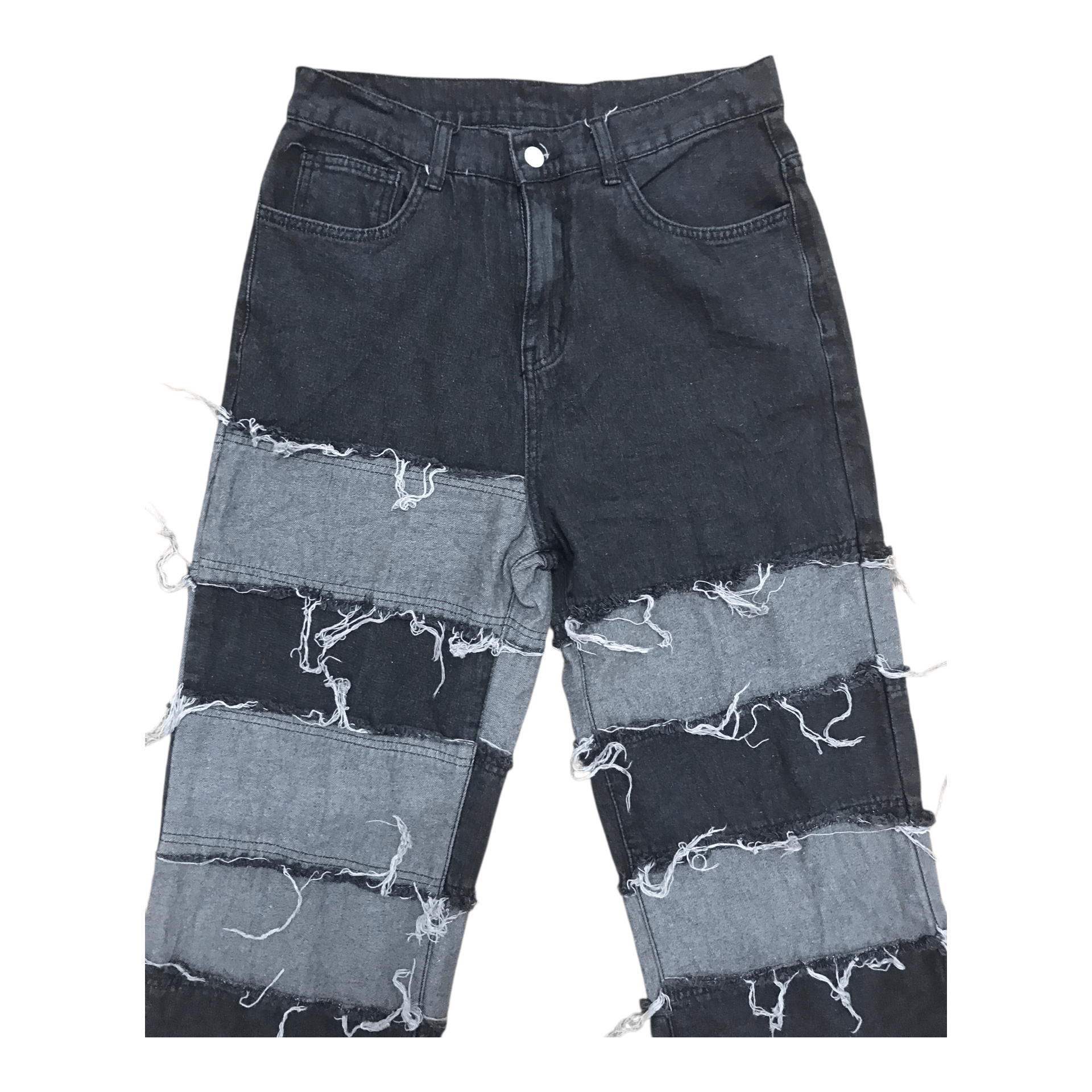 Japanese Brand Shein Patchwork Hagi Pant Size US 32 / EU 48 - 3 Thumbnail