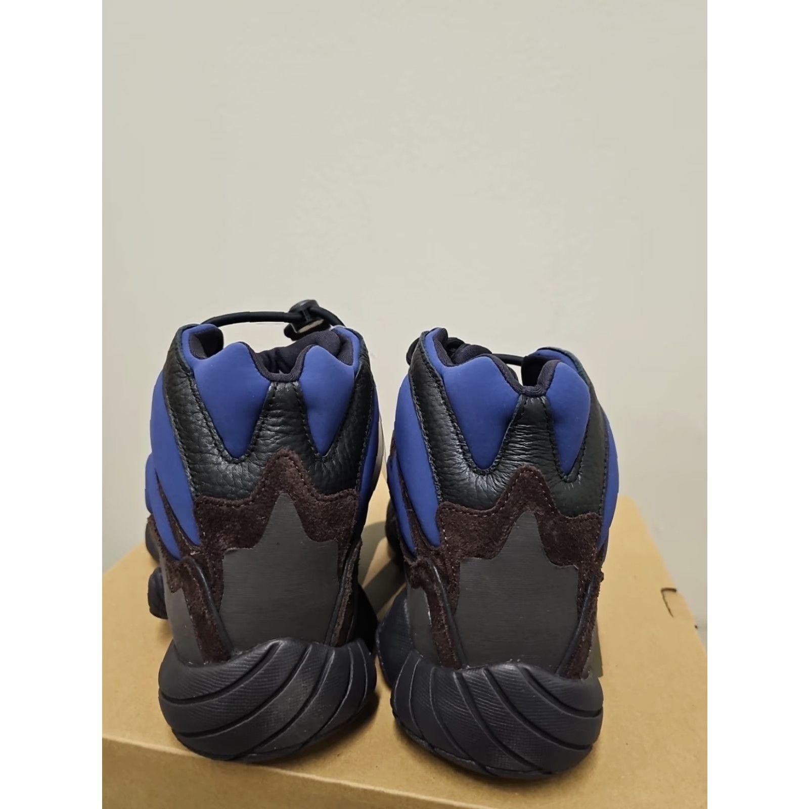 Adidas adidas Yeezy 500 High Top Mens Blue Sneakers Casual Shoes FY4269 Size 6.5 Mens Size US M / EU 48-50 / 2 - 3 Thumbnail