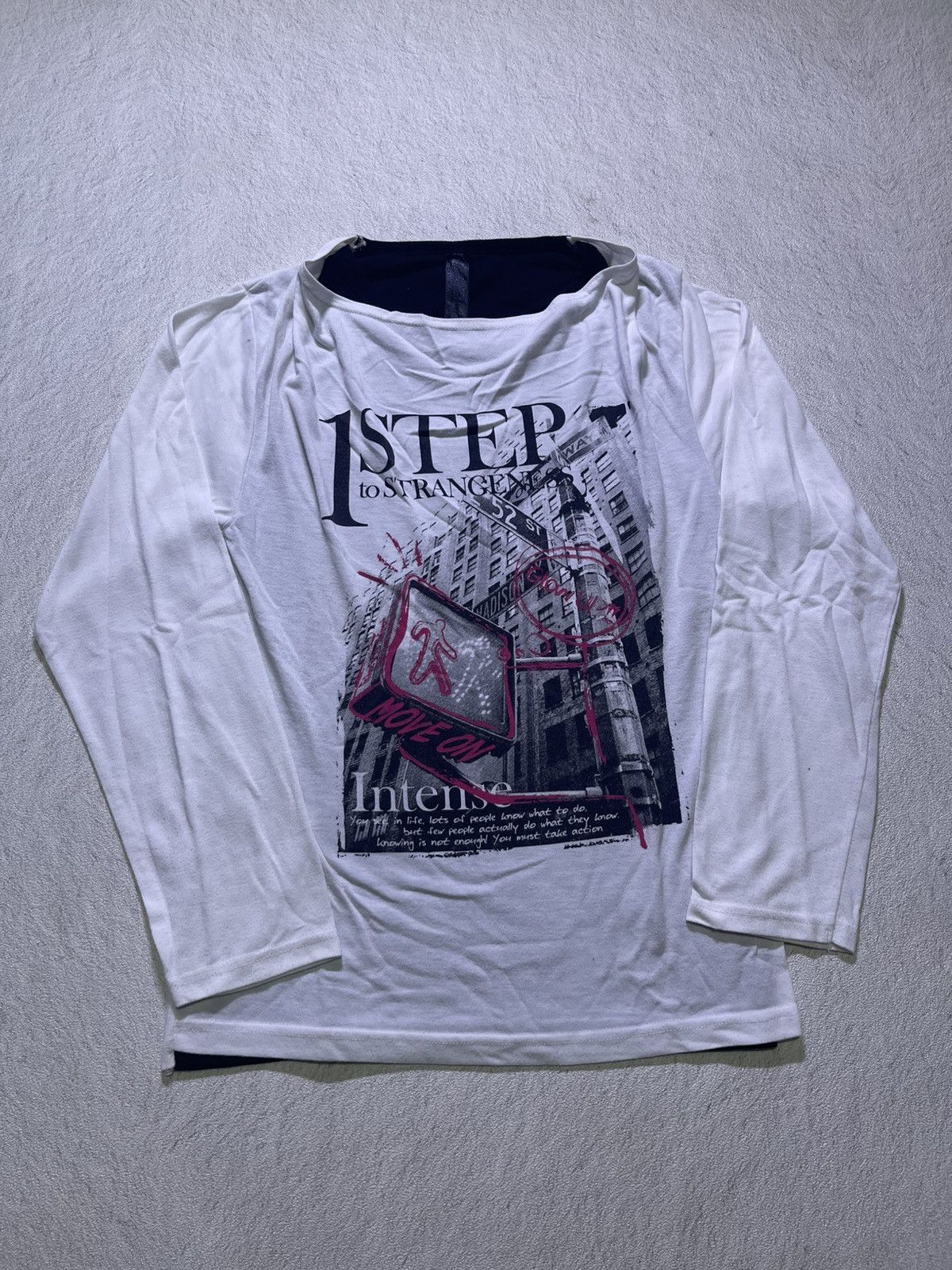 Japanese Brand Y2K INTENSE long sleeve tshirt Size US M / EU 48-50 / 2 - 1 Thumbnail