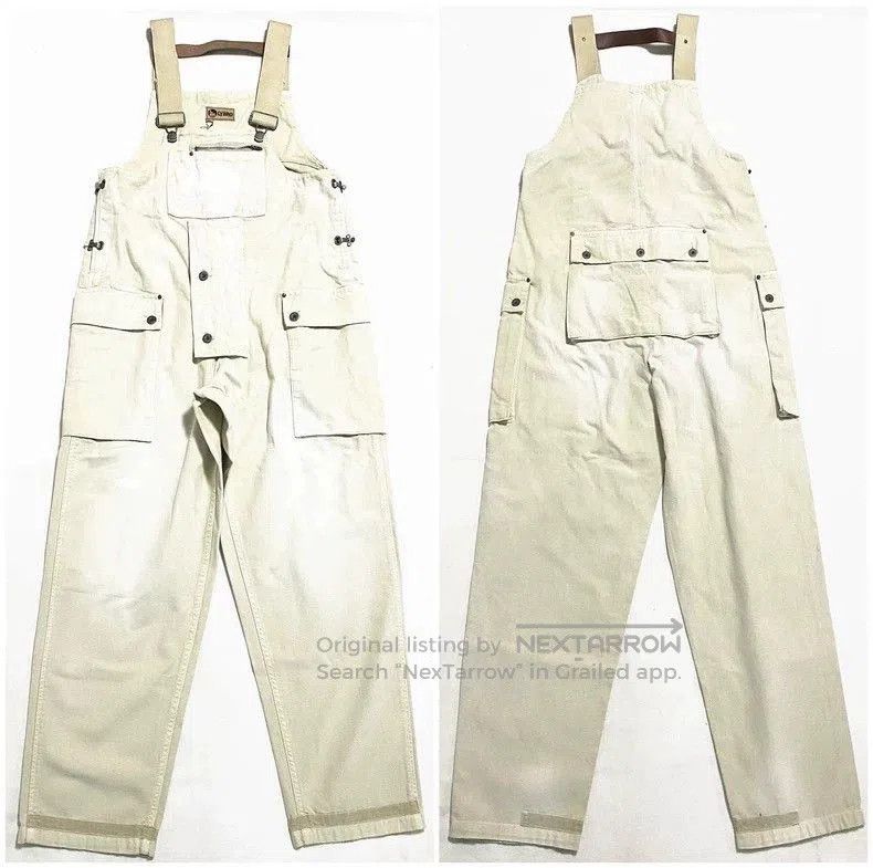 Nigel Cabourn Nigel Cabourn Canvas Overalls Beige. Size US 36 / EU 52 - 1 Thumbnail