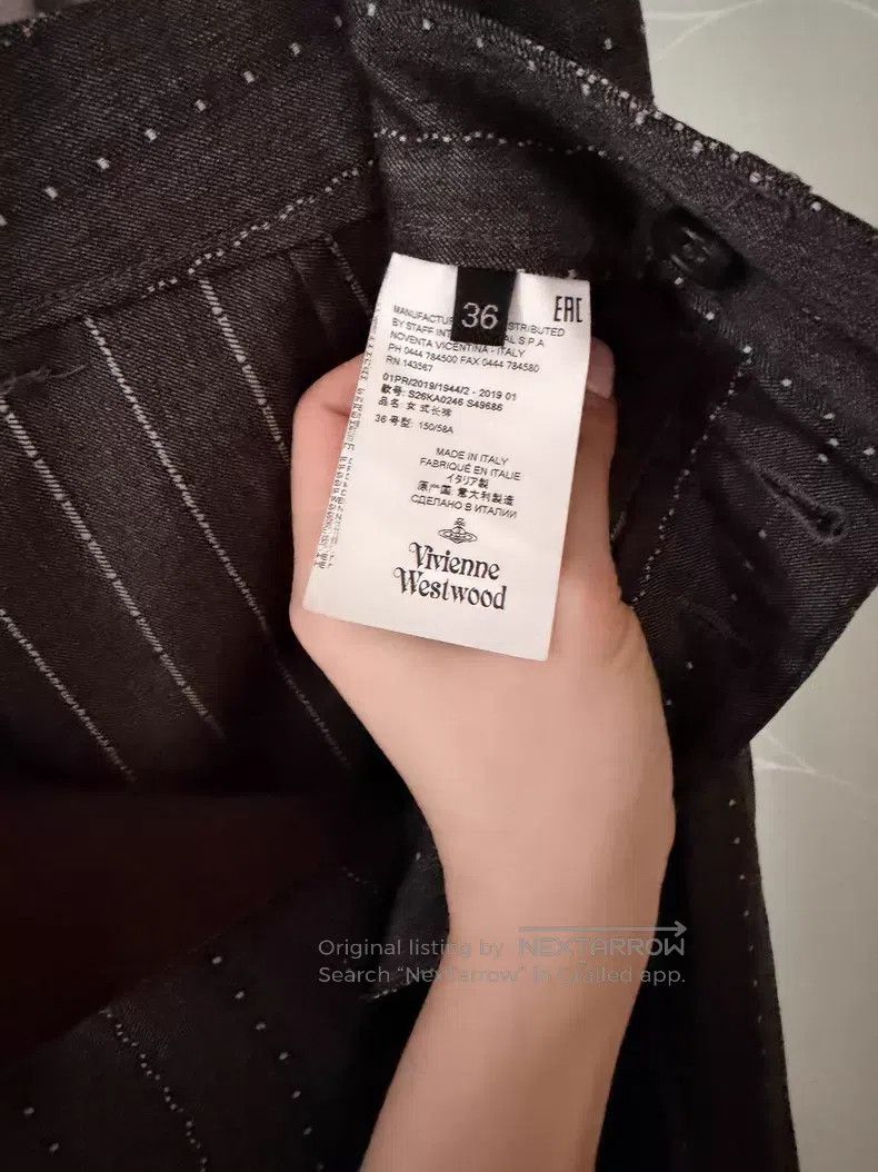 Vivienne Westwood Vivienne Westwood Ladies' Slacks Size 24" / US 00 / IT 34 - 4 Thumbnail