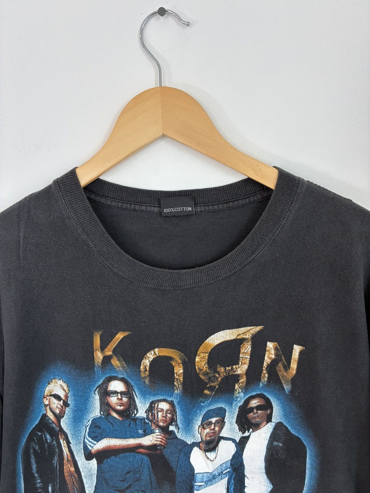 Band Tees KORN Single Stitch Faded Distressed Rare Band Tee Size US L / EU 52-54 / 3 - 3 Thumbnail