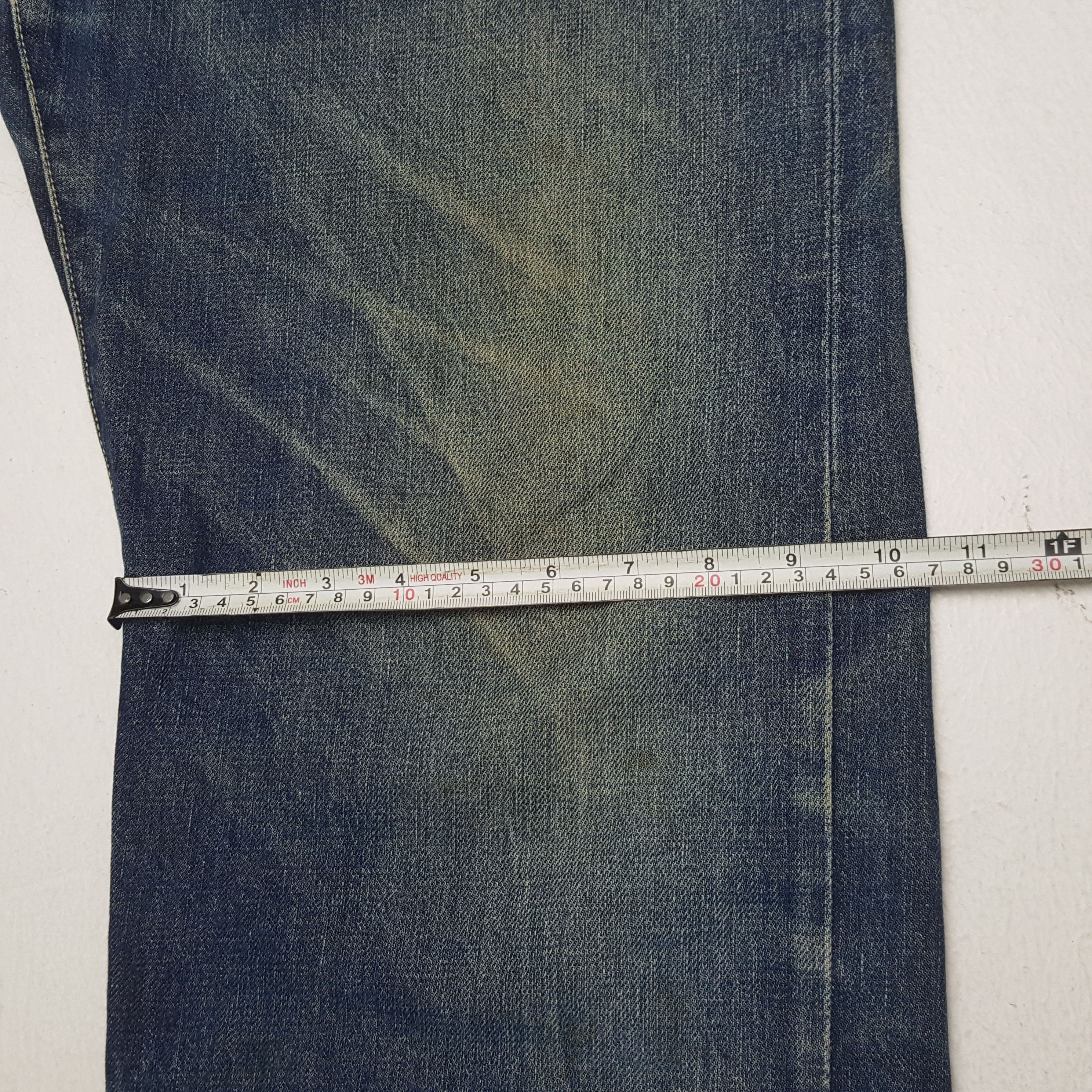 Japanese Brand × Vintage EVISU Japanese Brand Fashion Style Custom Daicock Jeans Size US 33 - 11 Thumbnail
