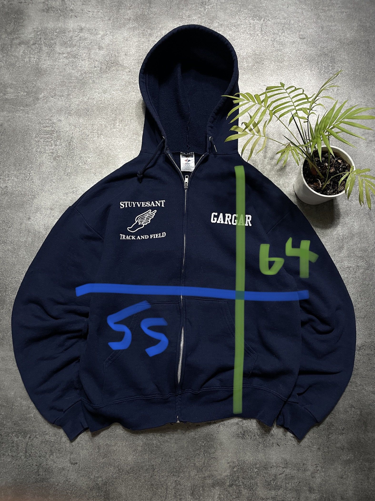 Jerzees RARE Jerzees Mexico Hoodie Zip Boxy Fit Cozy Size US XS / EU 42 / 0 - 9 Thumbnail