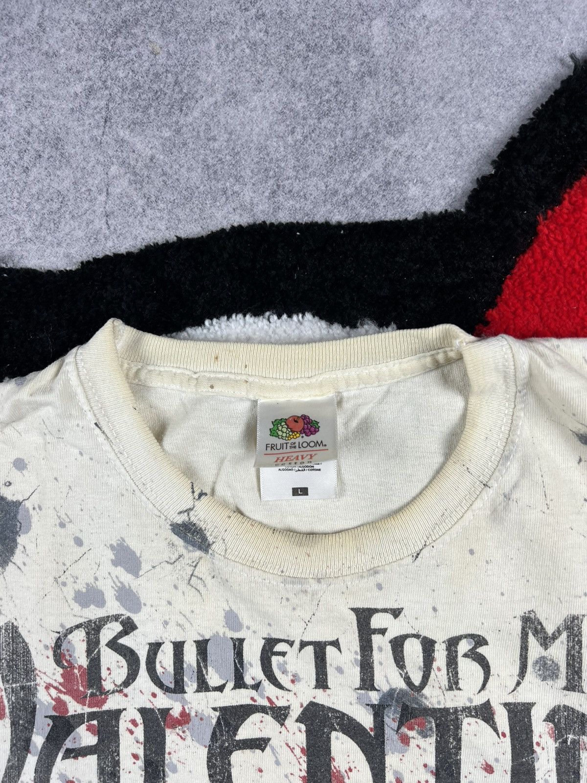 Band Tees T2K Bullet For Valentine Vintage Skulls Grunge Tee Tank Top Size US L / EU 52-54 / 3 - 5 Thumbnail