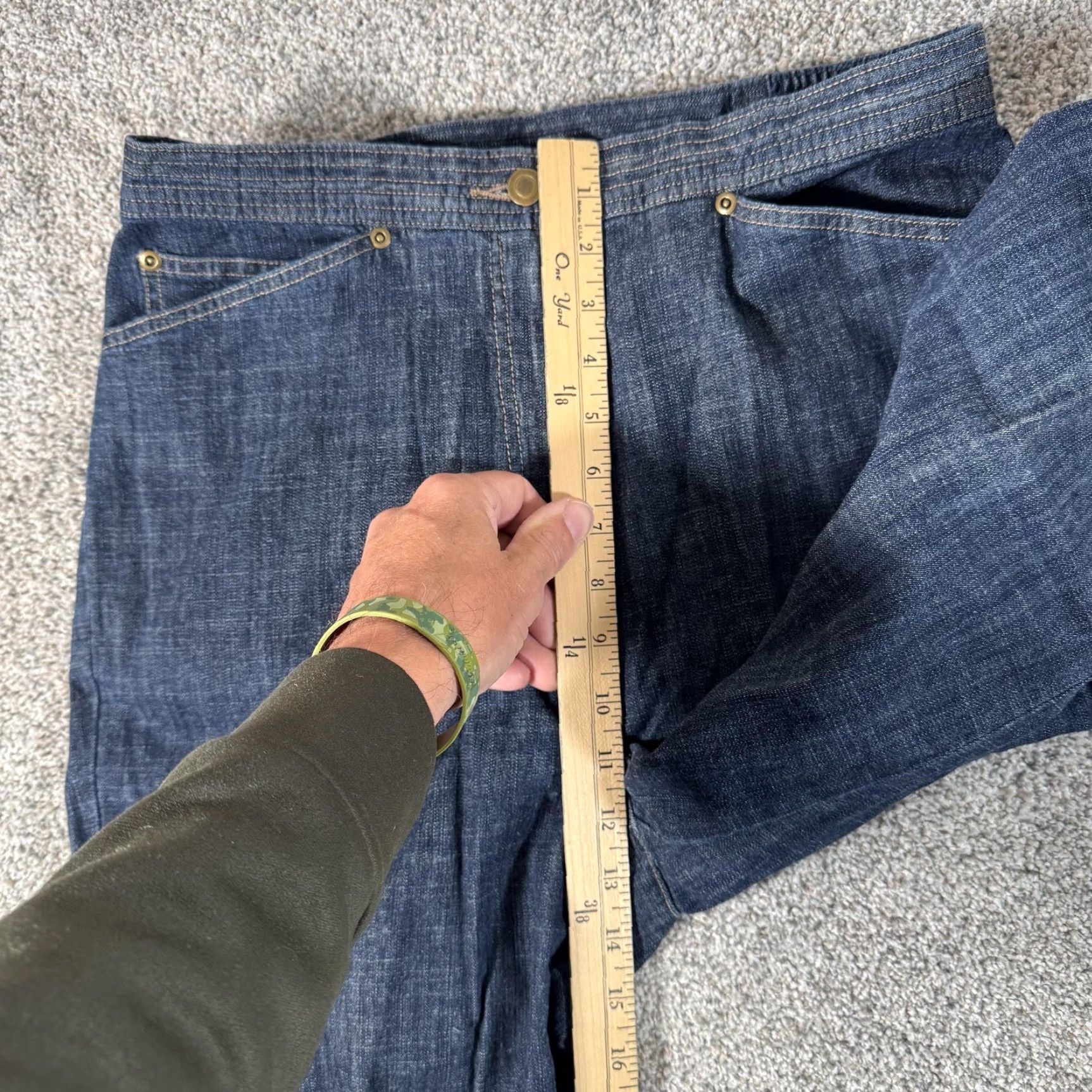 Vintage VINTAGE Napa Valley Jeans 10 High Rise Straight Leg Women’s Blue Denim Cotton Spandex 90s Coastal Grandmaccore Jeans Size 32" / US 10 / IT 46 - 5 Thumbnail