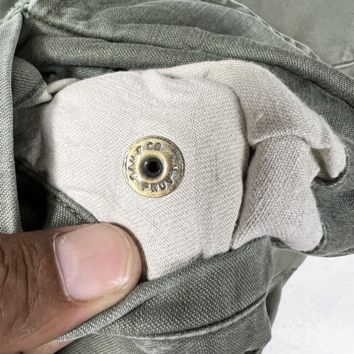 Vintage Vintage M-51 OG 107 SATEEN FIELD JACKET CROWN ZIPPER Size US XS / EU 42 / 0 - 14 Thumbnail