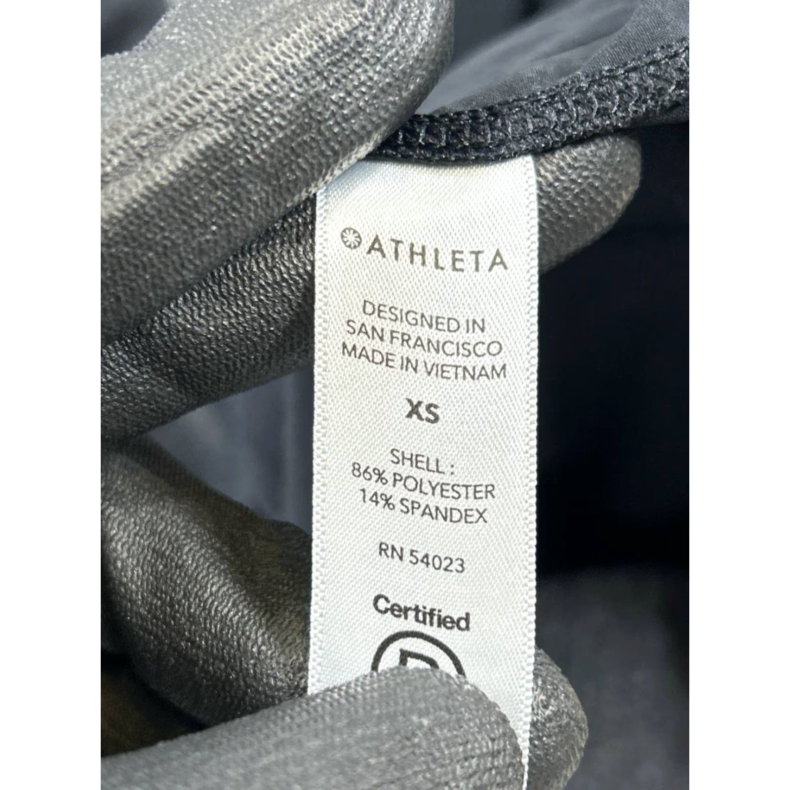 Athleta Athleta Jacket Womens XS Black Full Zip Running Basic Jacket Athleisure Womens XS Black Full Zip Running & Jogging Size XS / US 0-2 / IT 36-38 - 4 Thumbnail