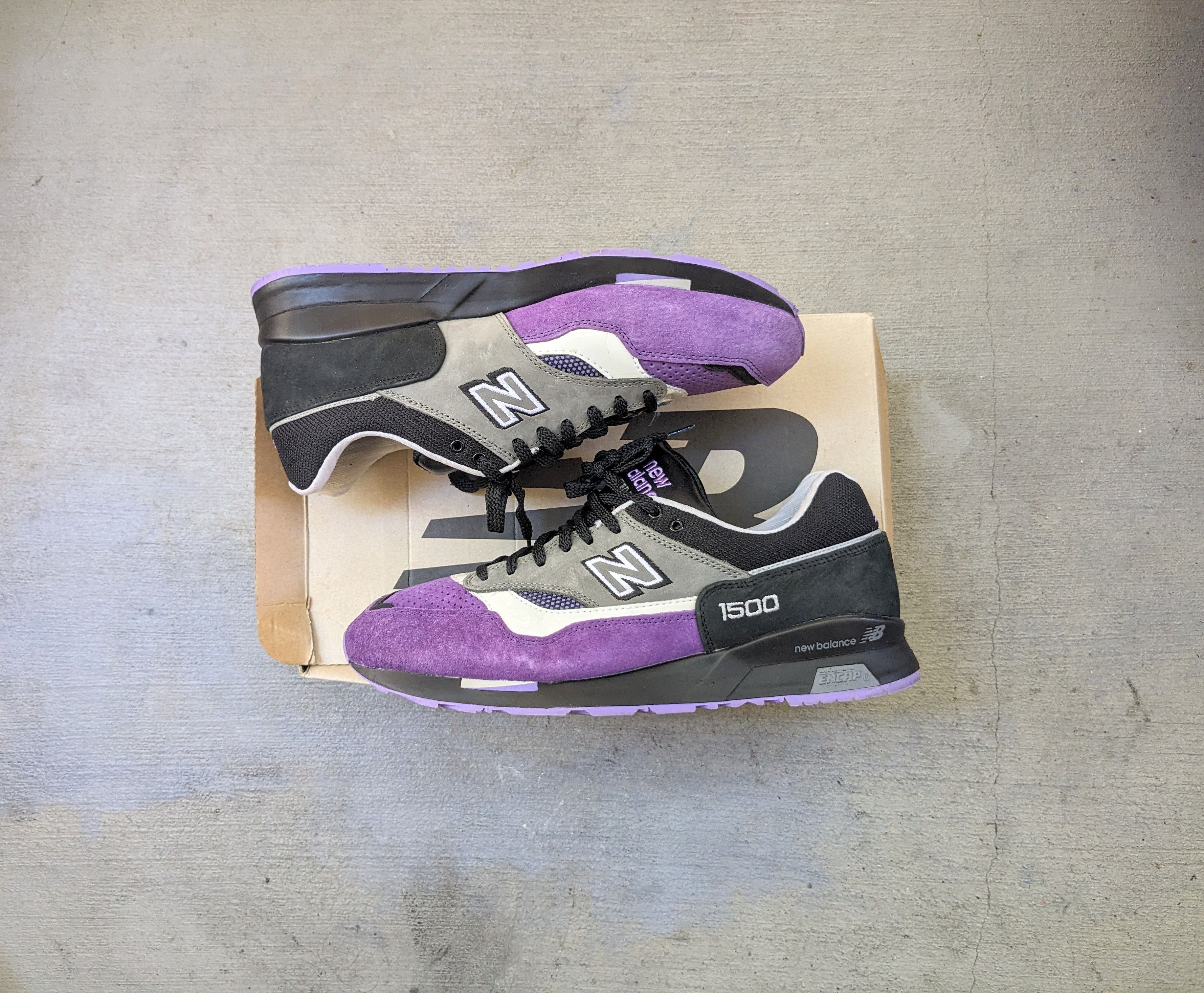 New Balance × Rare New Balance CM1500VB Purple Black 11 Suede Limited Lows  | Grailed