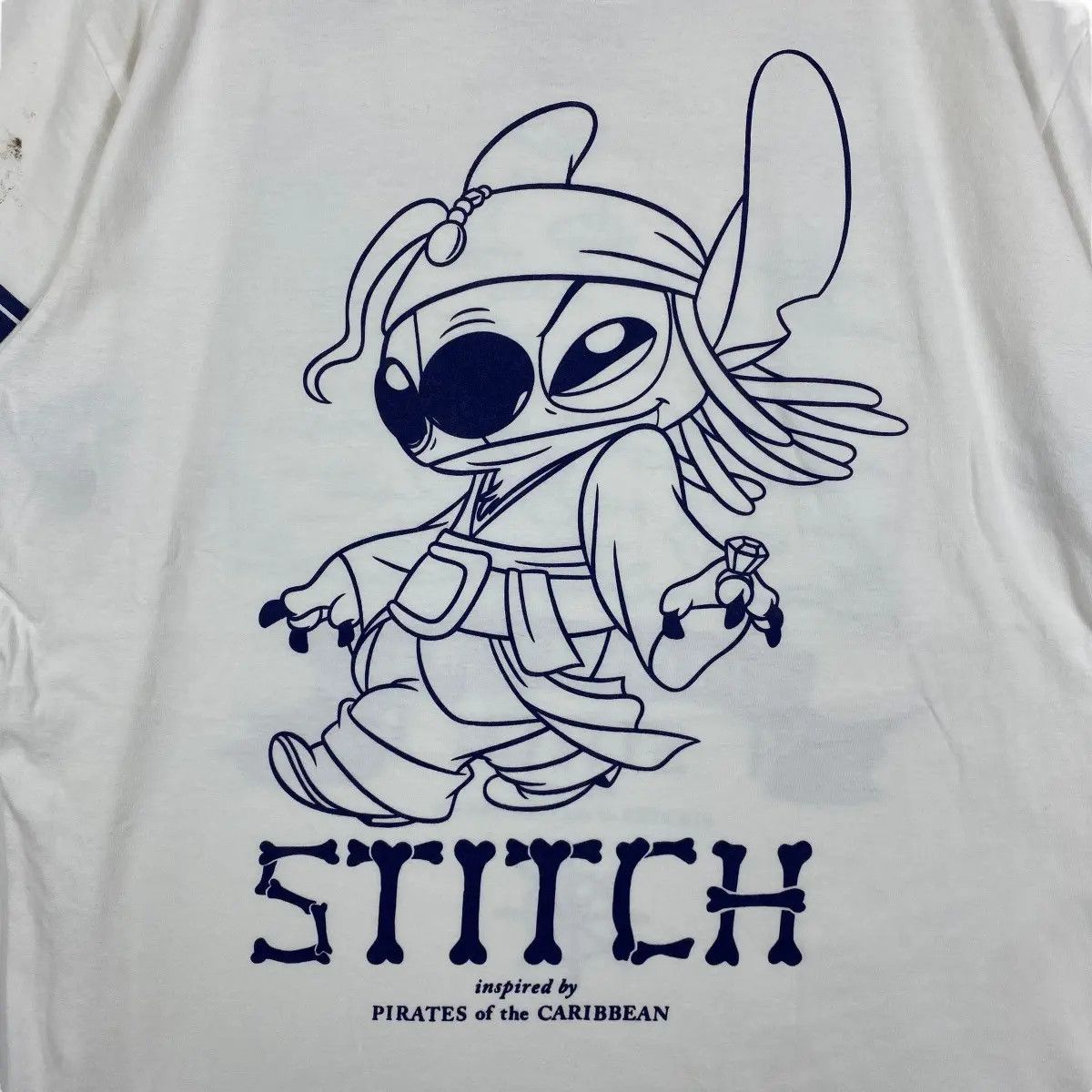 Cartoon Network STITCH Inspired By Pirates Of The Caribbean Jack Sparrow Size US XXL / EU 58 / 5 - 2 Thumbnail