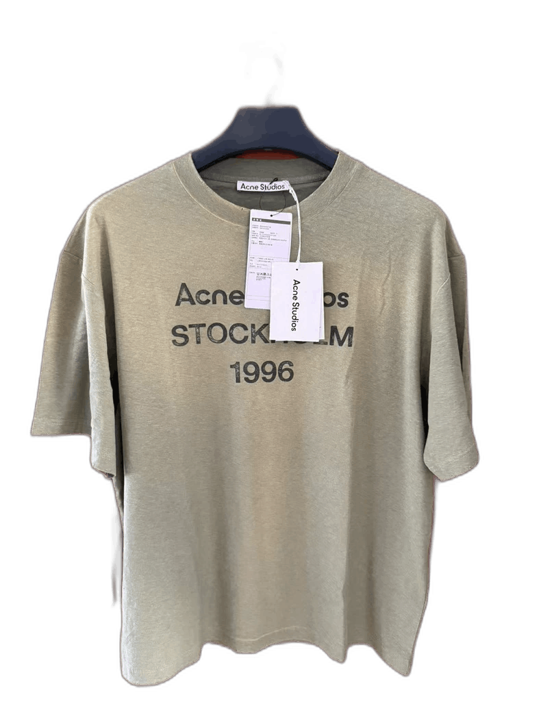 Acne Studios Acne Studios 25ss olive green short sleeve Size US L / EU 52-54 / 3 - 1 Thumbnail