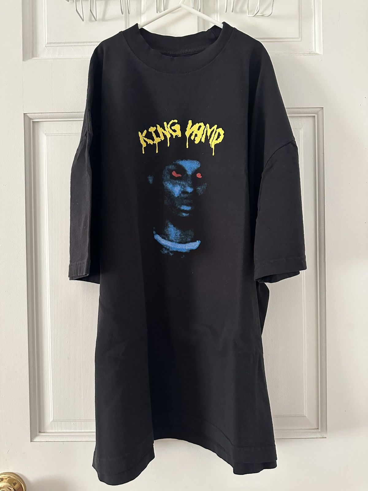 image of Destroy Lonely x Ken Carson Playboi Carti King Vamp Shirt in Black, Men's (Size XL)