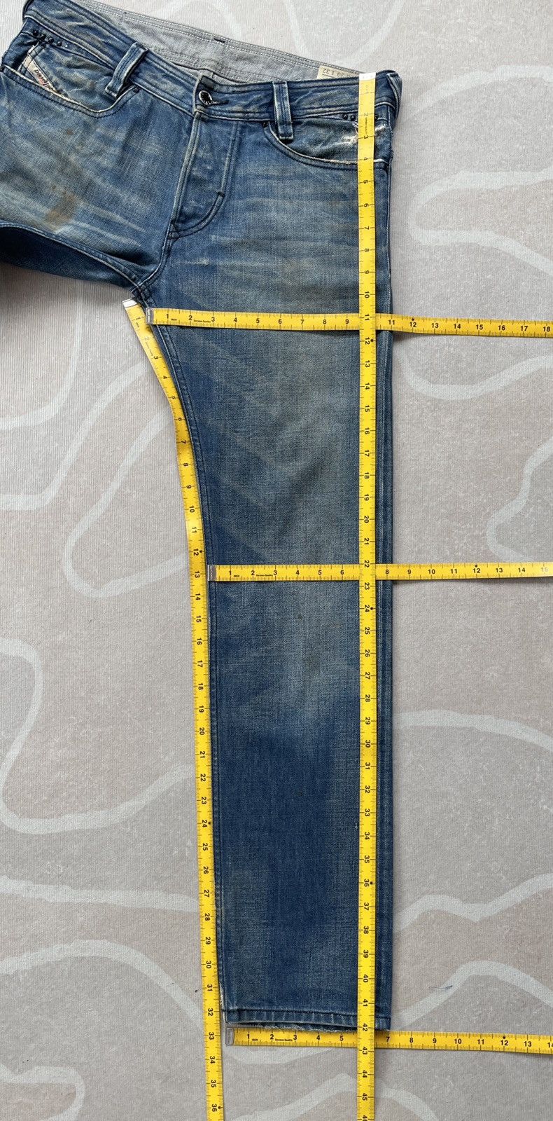 Diesel Diesel Slammer Pocket Stud Jeans Size US 34 / EU 50 - 24 Thumbnail