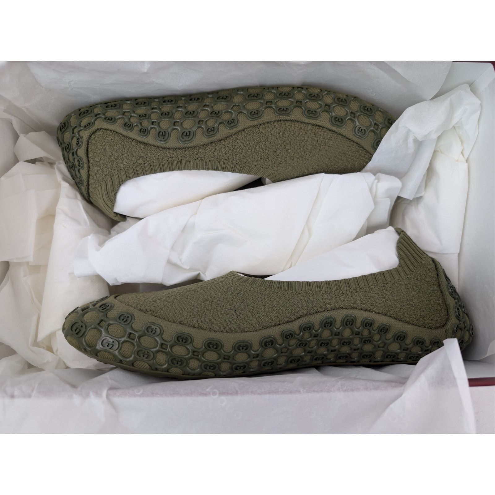 Gucci o1rshd1 Slip-on Sneakers in dark green Size US 10 / EU 43 - 16 Thumbnail