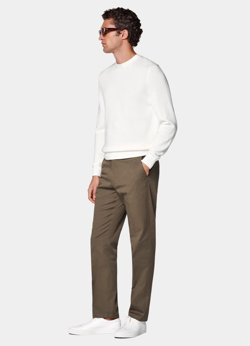 Suitsupply SuitSupply “Porto Novo” Slim Leg Straight Chinos Size US 32 / EU 48 - 9 Thumbnail
