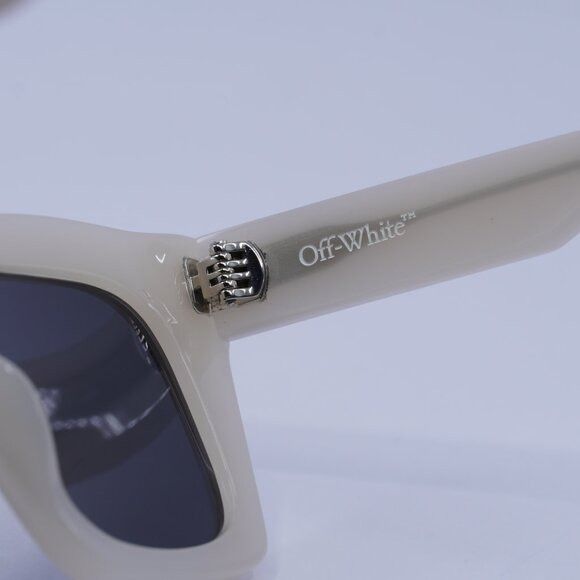 Off-White Off-White OERI13Y SELMA 6107 Sunglasses Beige Square Frame Size ONE SIZE - 7 Thumbnail