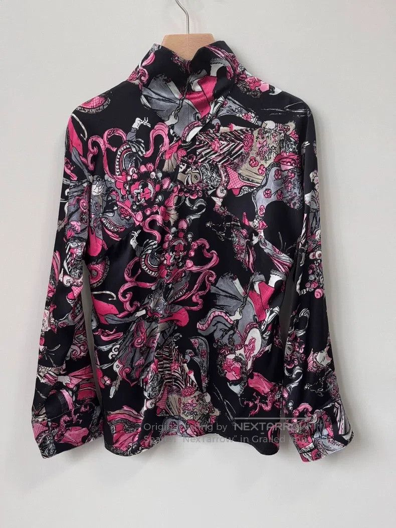 Chanel Chanel National quintessential Beijing Opera silk printed Size XS / US 0-2 / IT 36-38 - 2 Thumbnail