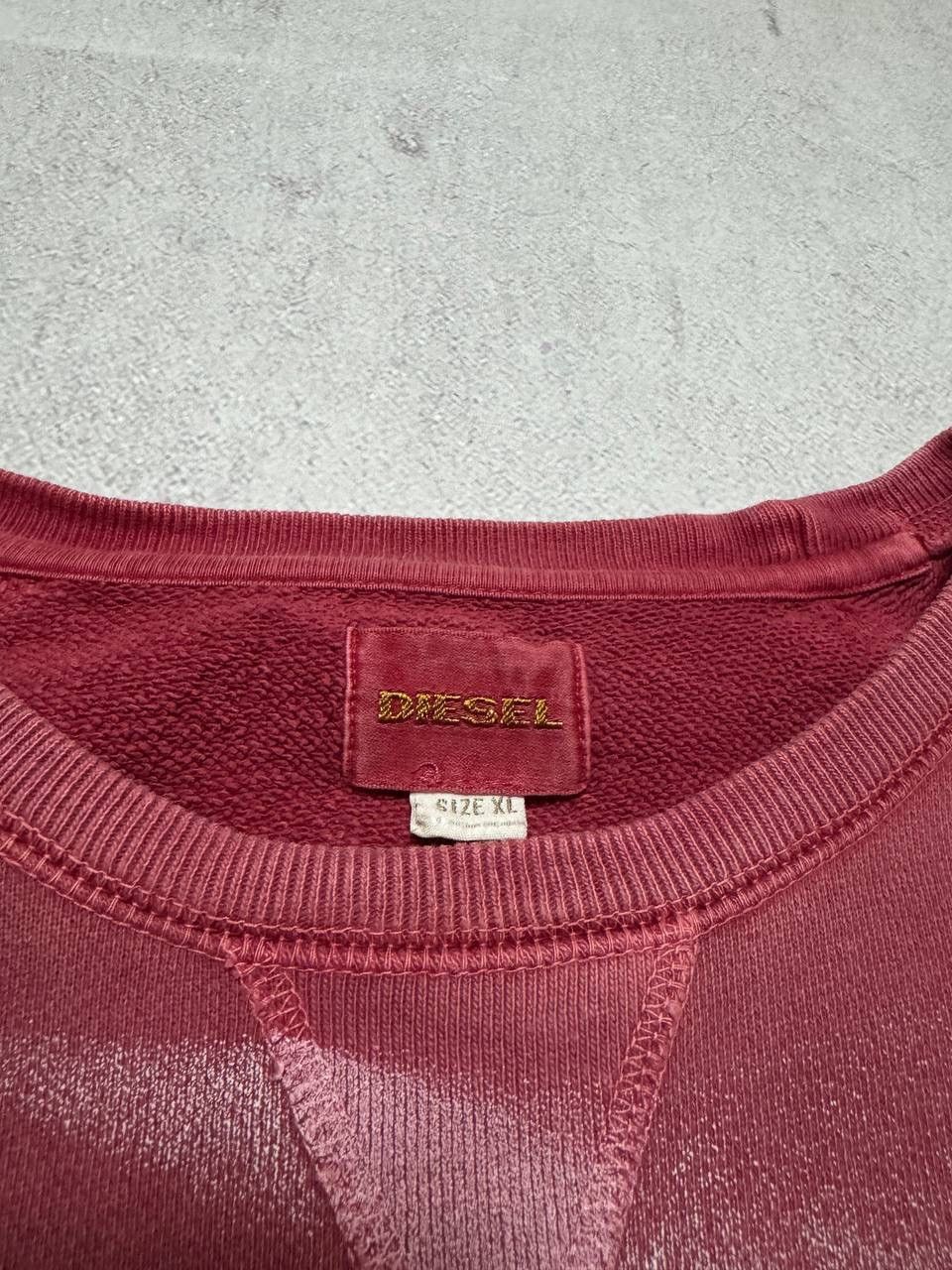 Diesel × Vintage Vintage Diesel Sweatshirt Big Logo Baggy Japanese Y2K 90s Size US XL / EU 56 / 4 - 6 Thumbnail