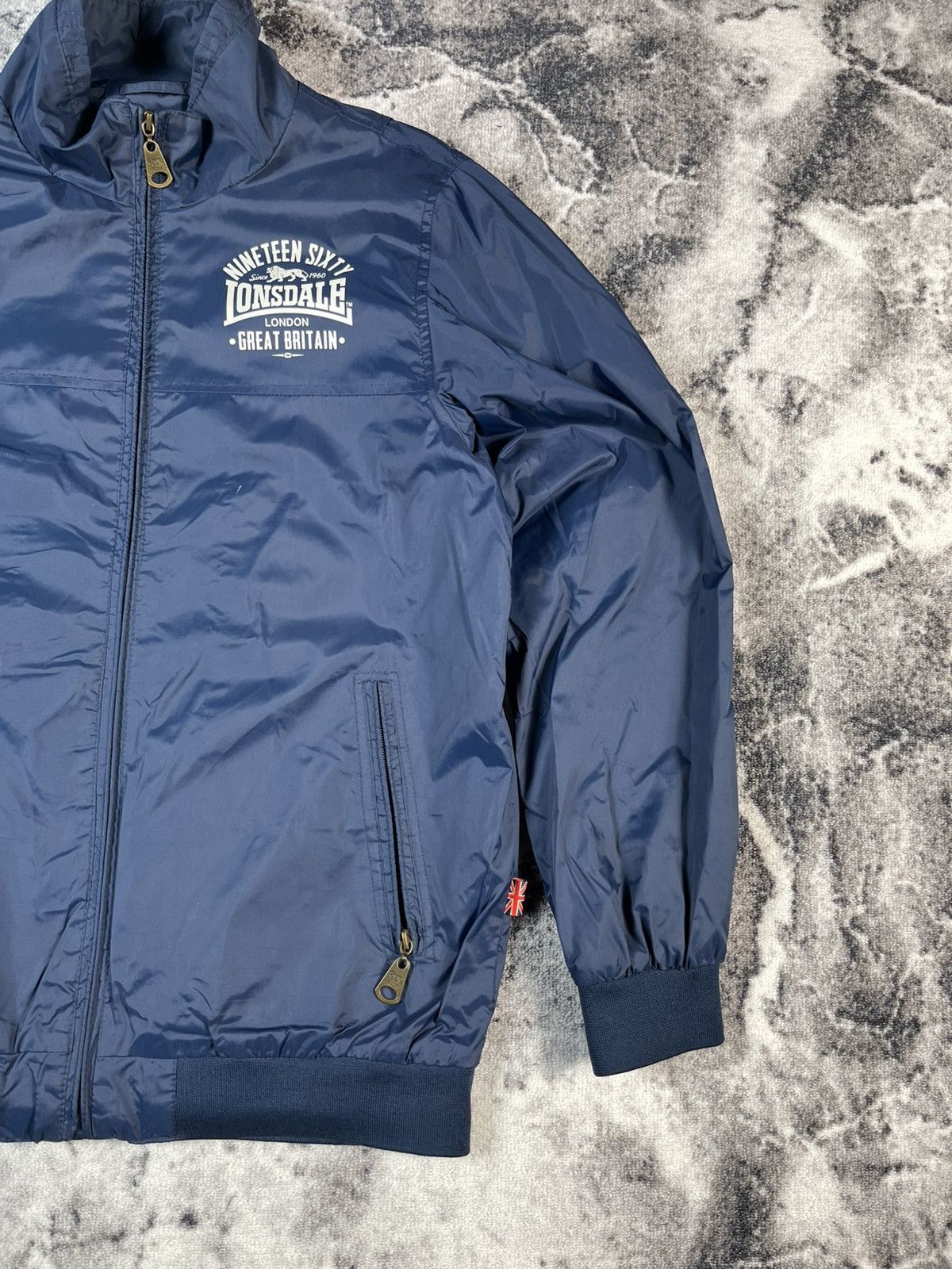 Lonsdale Vintage Lonsdale Nylon Track Jacket XXL Size US XXL / EU 58 / 5 - 3 Thumbnail