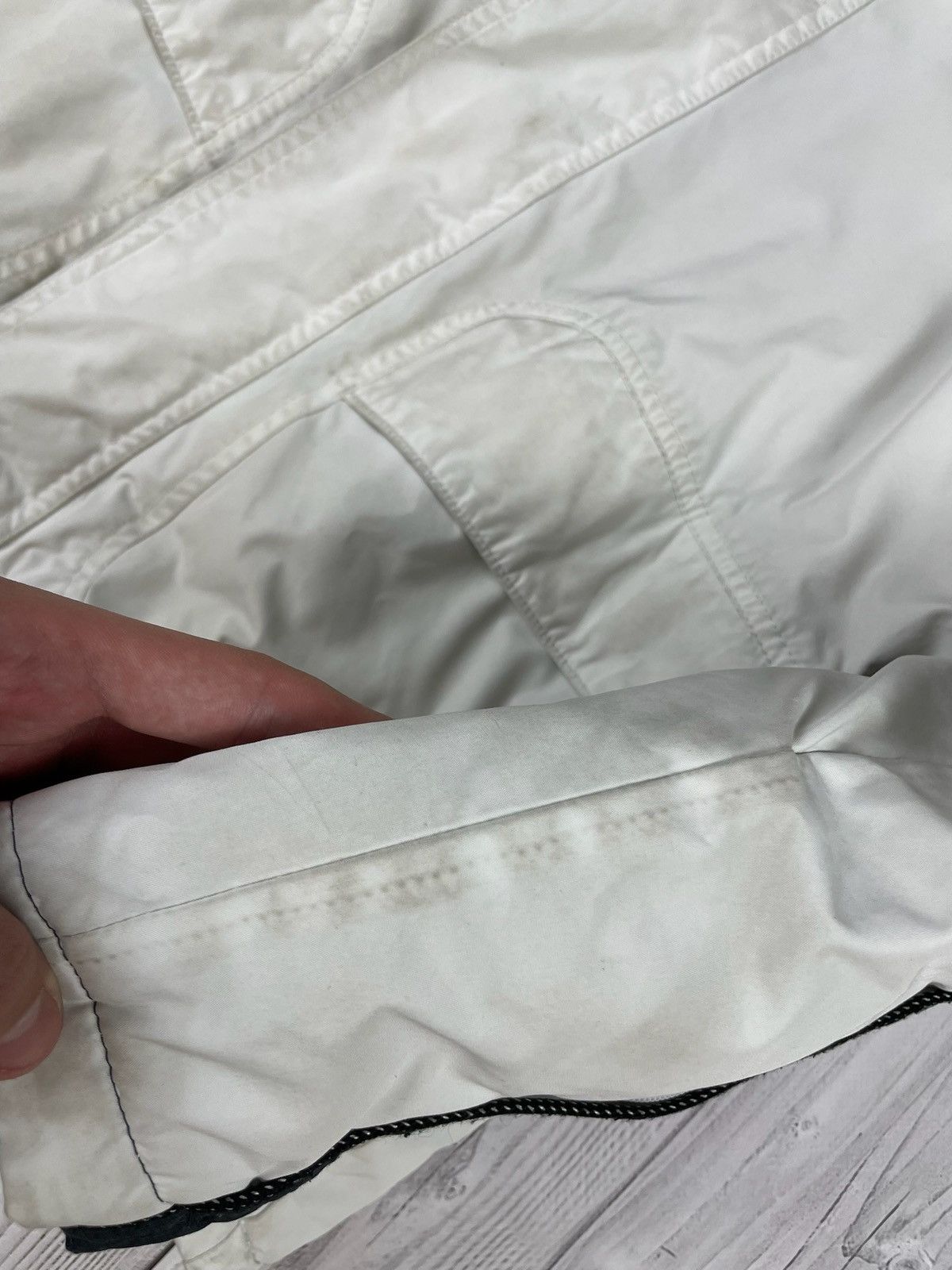 Nike Vintage nike Jacket snow fleece white logo rare size S Ski Size US S / EU 44-46 / 1 - 6 Thumbnail