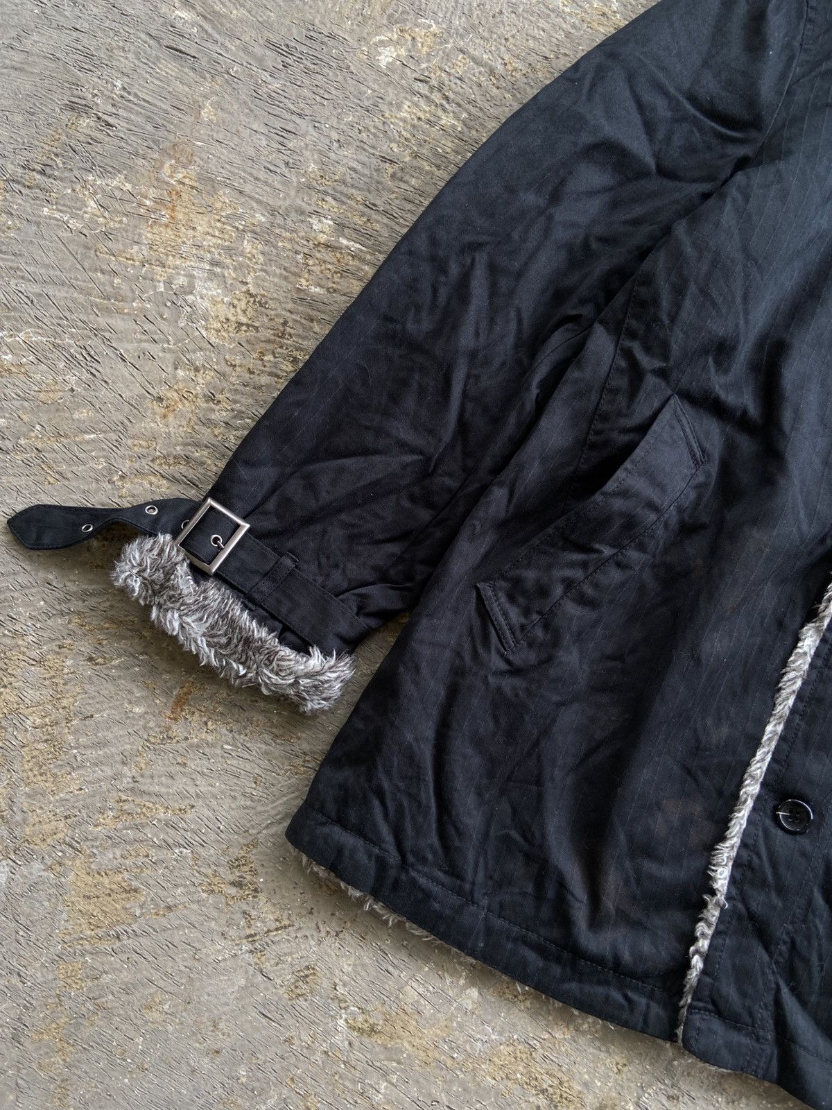 Isamu Katayama Backlash 2000s Spinash - Vkei Apocalypse Style Trim Fur Jacket Size US L / EU 52-54 / 3 - 11 Thumbnail