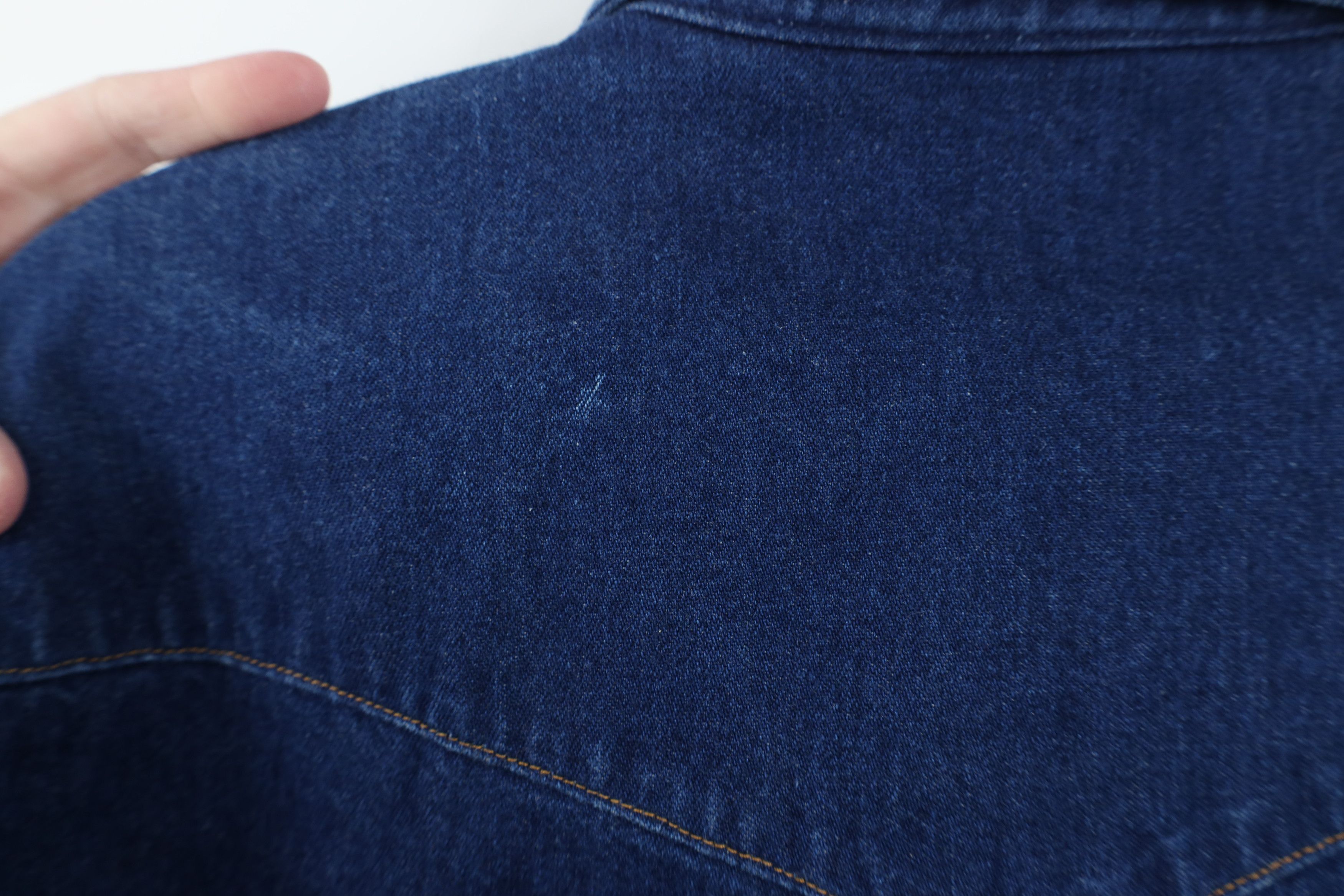 Carhartt Vintage 90s Carhartt Pearl Snap Button Denim Shirt Blue USA Size US M / EU 48-50 / 2 - 11 Thumbnail