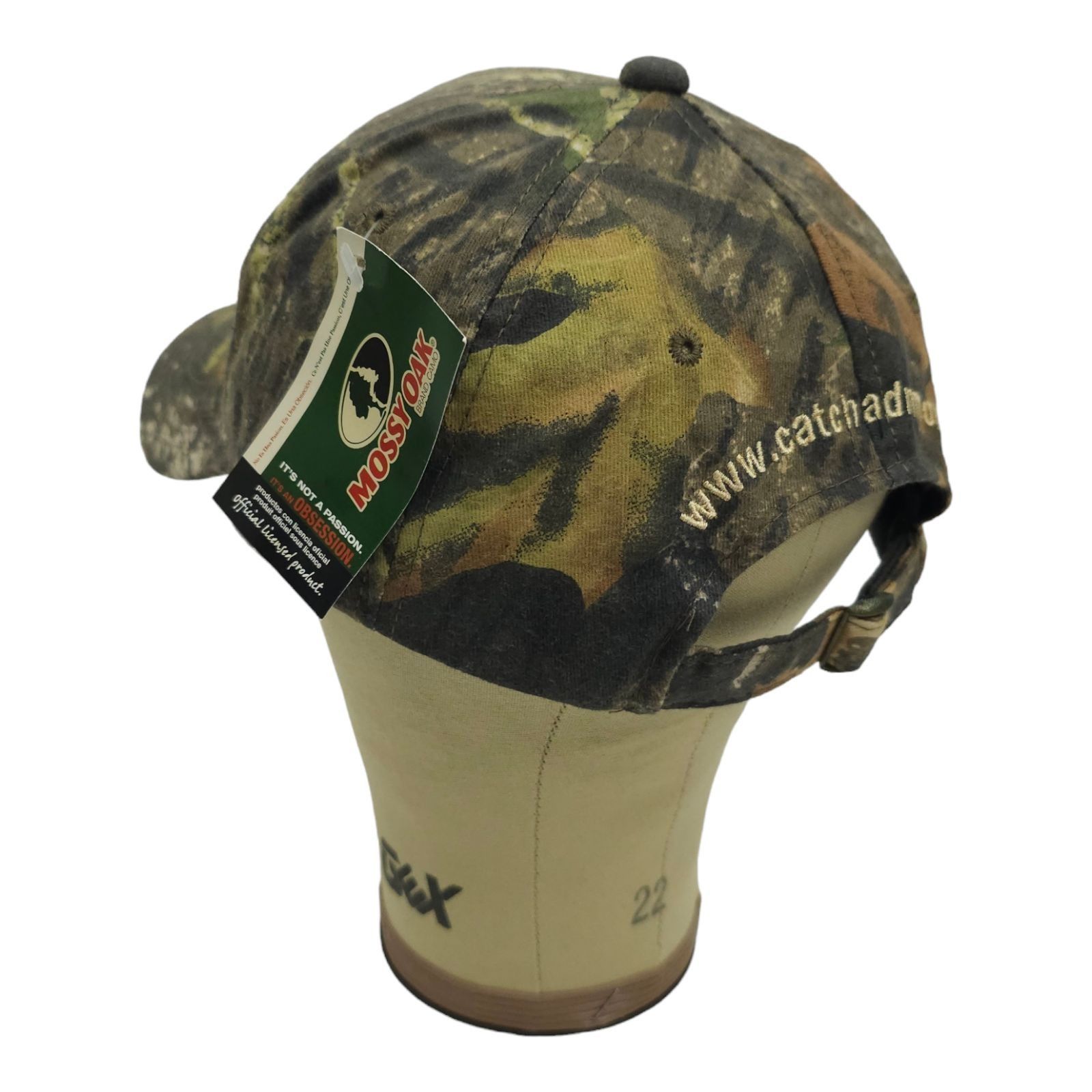 Other Mossy Oak Catch A Dream Patch Camo Tuck Strap Cap Trucker Size ONE SIZE - 12 Thumbnail