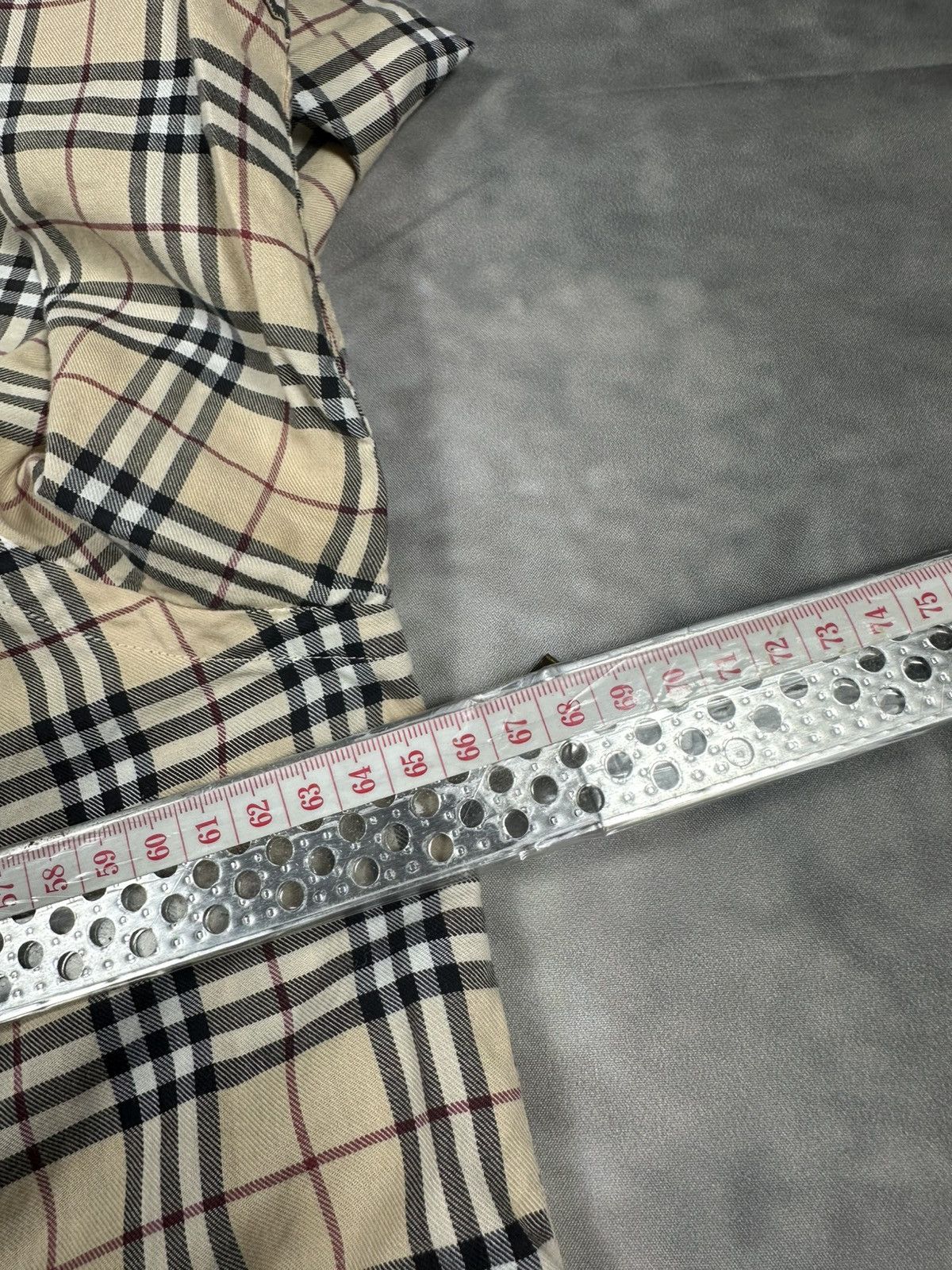 Burberry Vintage Burberry Shirt Nova Check Button Up AOP Oldmoney Size US L / EU 52-54 / 3 - 6 Thumbnail