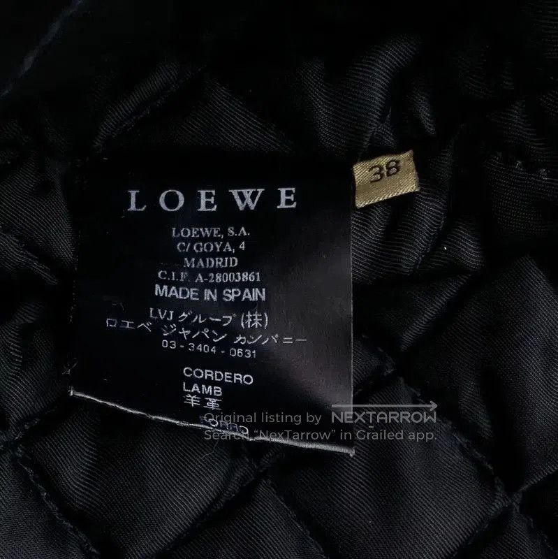 Loewe Loewe Black Sheepskin Leather Women's Jacket . Size S / US 4 / IT 40 - 7 Thumbnail