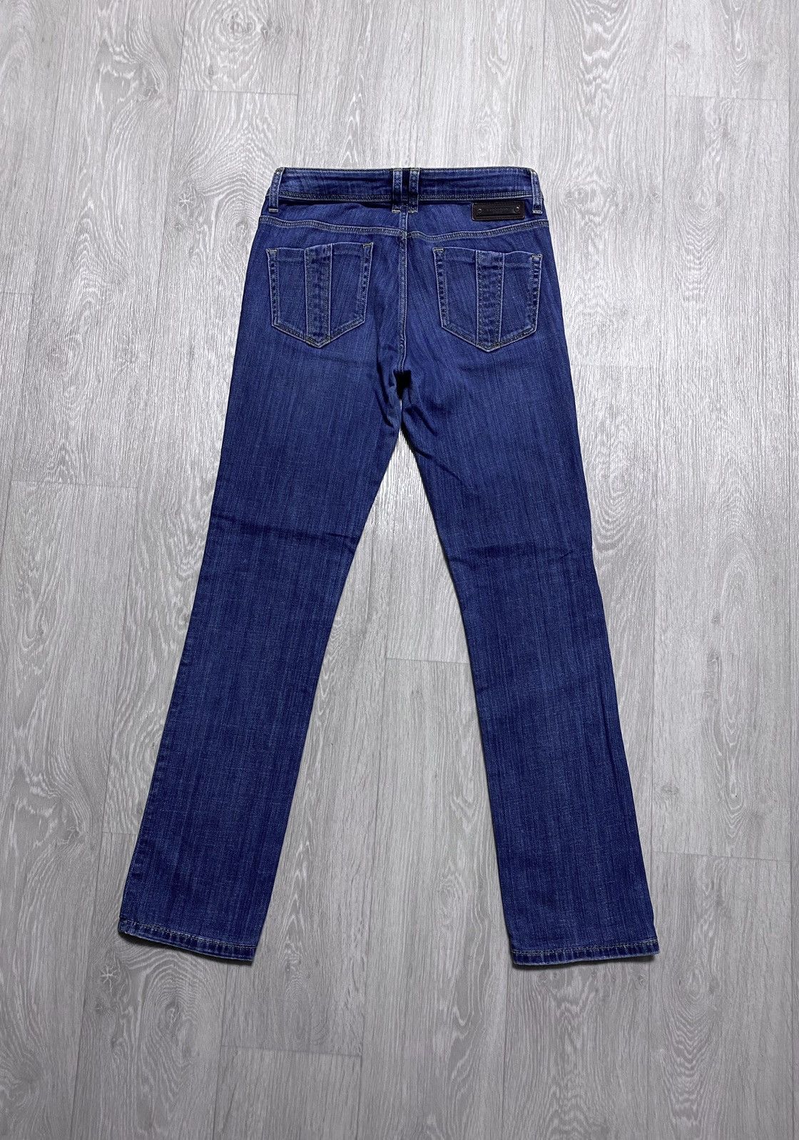 Burberry Burberry Brit Stretfield Washed Blue Regular Fit Jeans Denim Size 27" / US 4 / IT 40 - 2 Thumbnail
