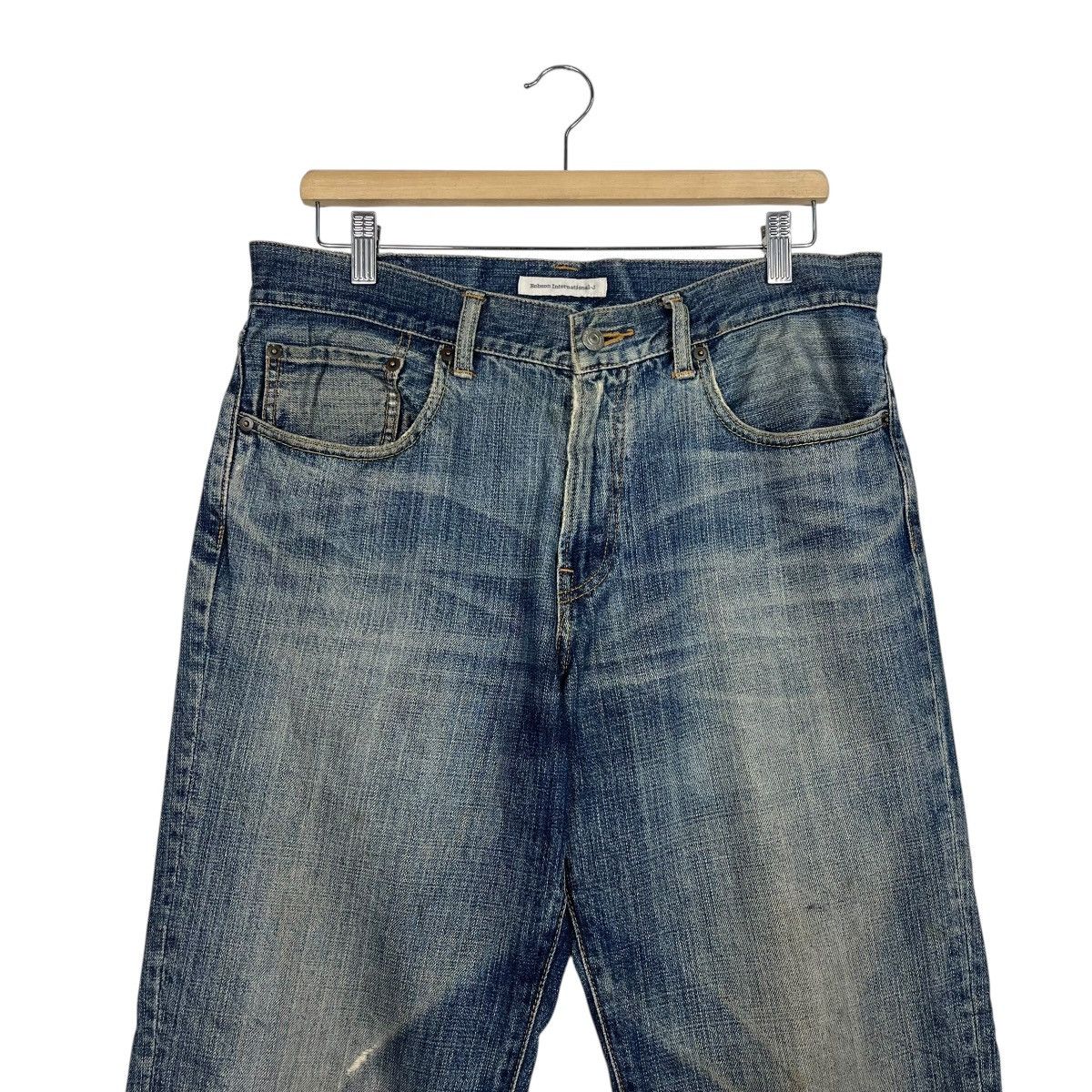Japanese Brand Vintage Bobson Workwear Denim Jeans Size US 34 / EU 50 - 3 Thumbnail