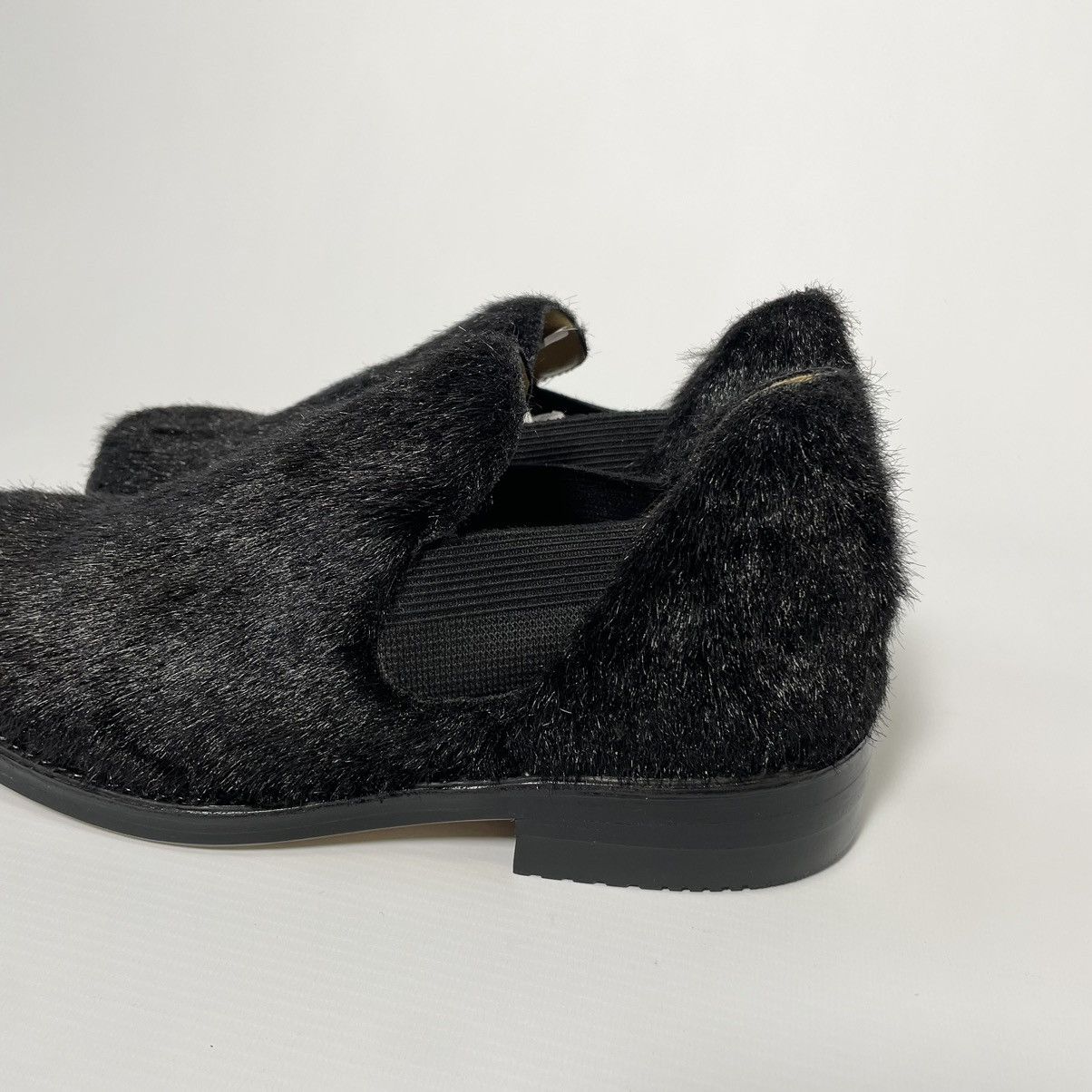 Comme des Garcons Black Faux Fur Ankle Boots Size US 8 / EU 41 - 3 Thumbnail
