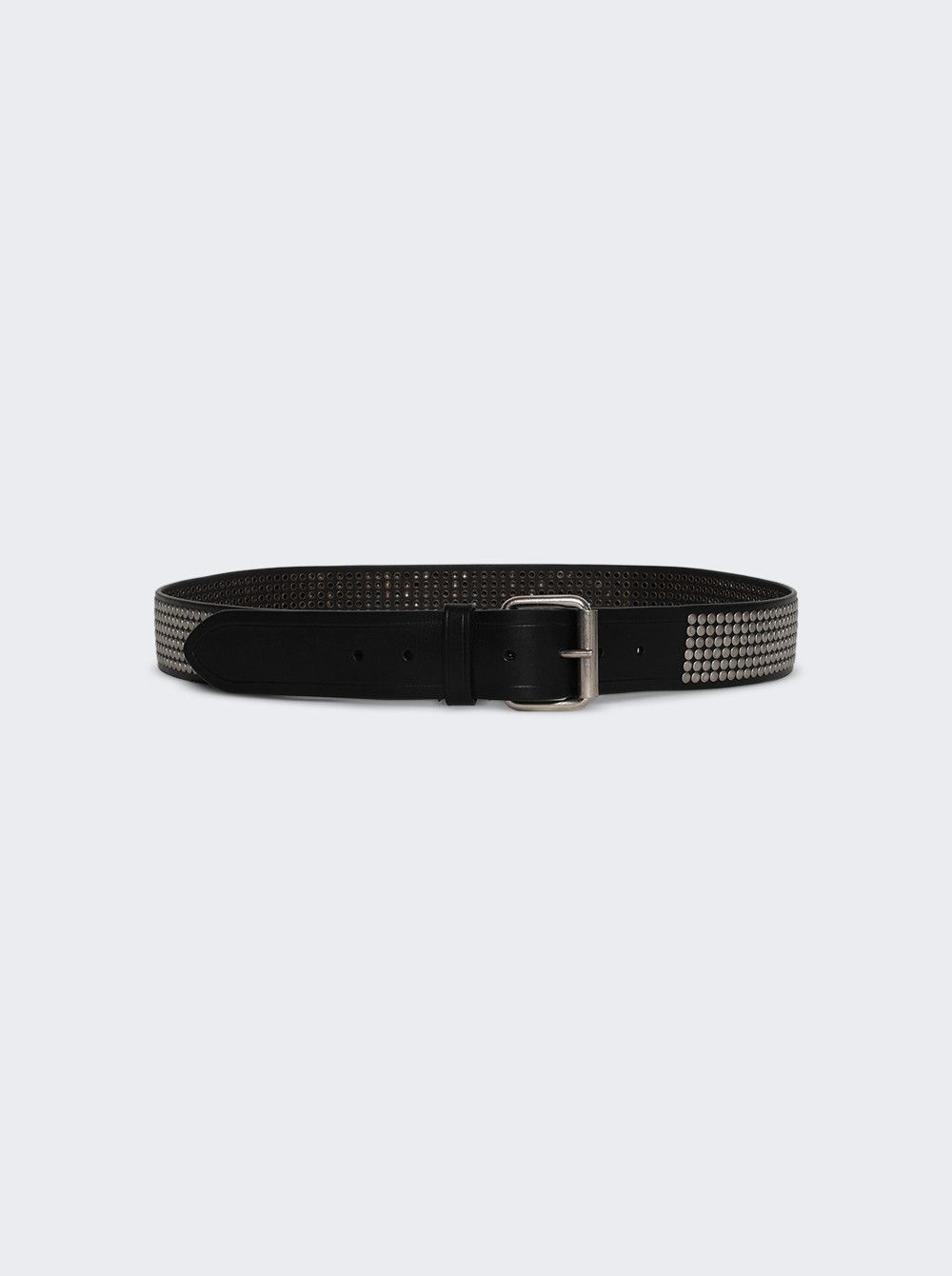 Dries Van Noten o1mle0226 Size: 100 / Leather Belt in Black Size ONE SIZE - 1 Thumbnail