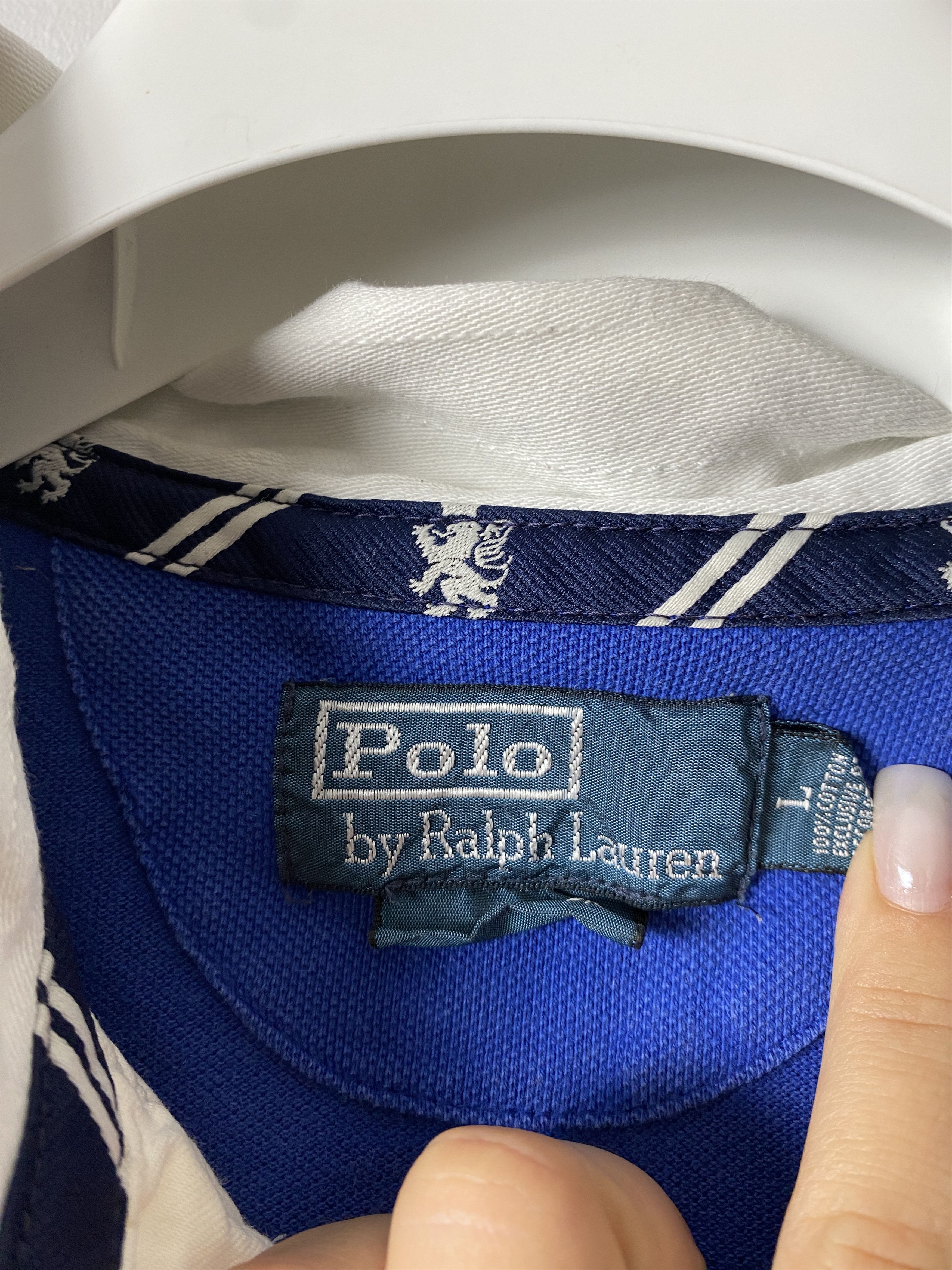 Polo Ralph Lauren × Vintage Polo Ralph Lauren 1st Eight polo t-shirt tee rugby vintage Size US L / EU 52-54 / 3 - 3 Thumbnail